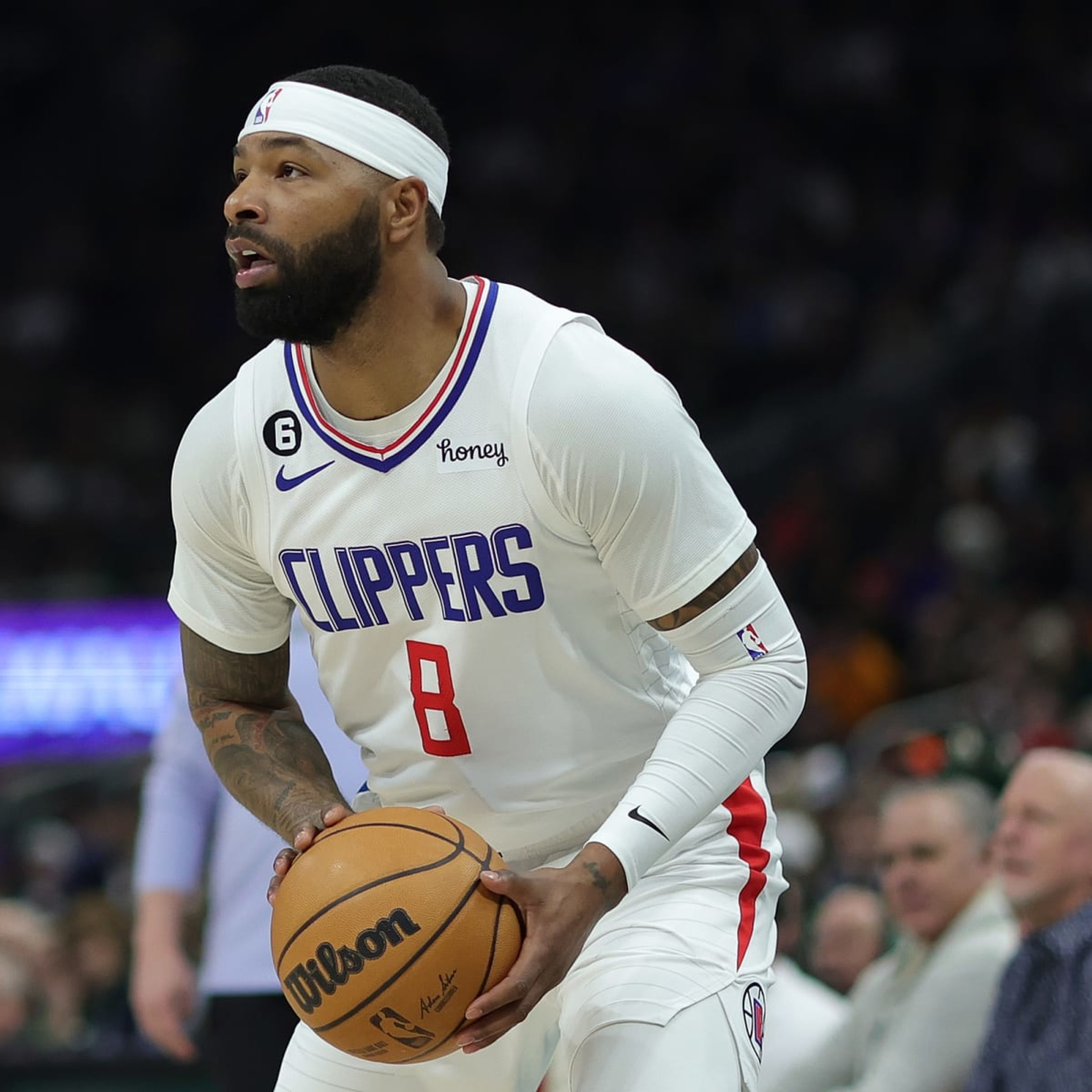 LA Clippers forward Marcus Morris didn't want to get his Kansas jersey  retired without his brother's - Clips Nation