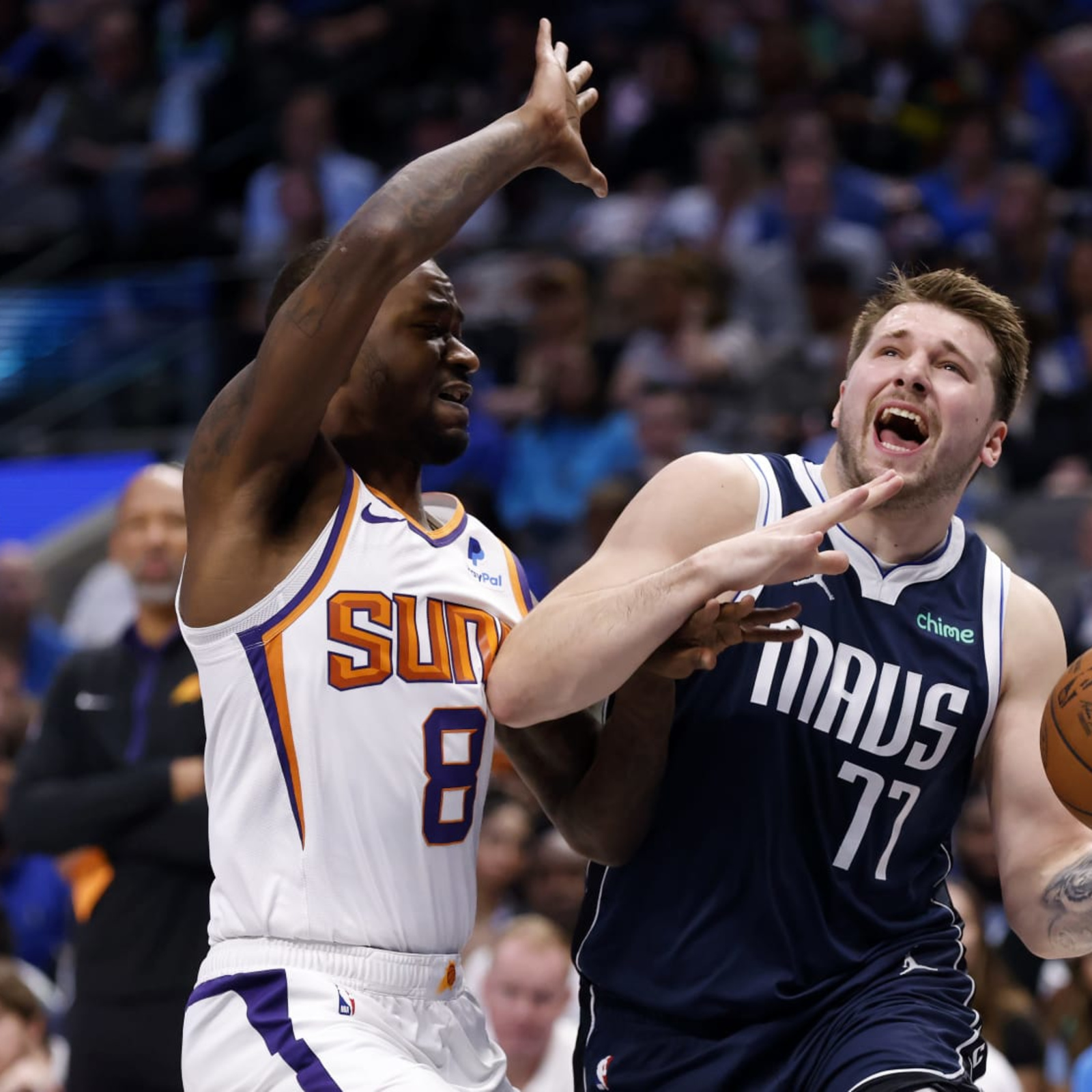 Devin Booker, Luka Doncic NSFW trash talk leaks from Suns-Mavs meeting
