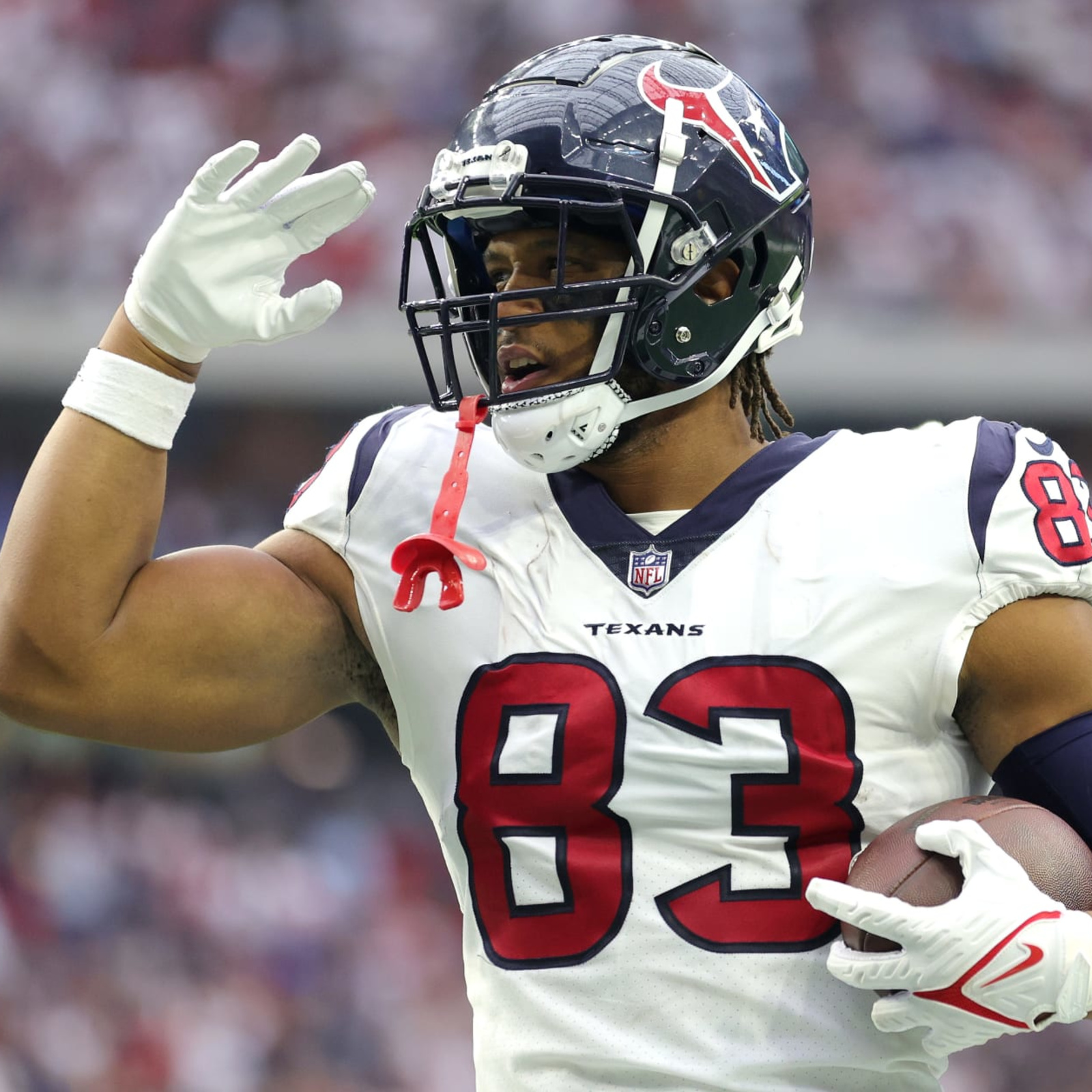 Houston Texans tight end O.J. Howard (83) during an NFL football