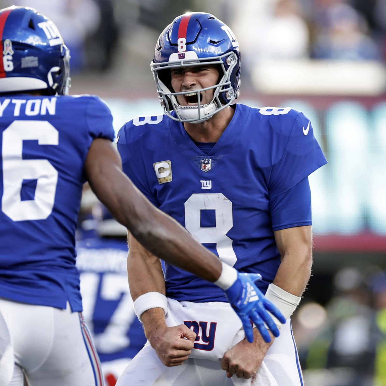 Darius Slayton: 'Declare your allegiances' toward Giants QB Daniel