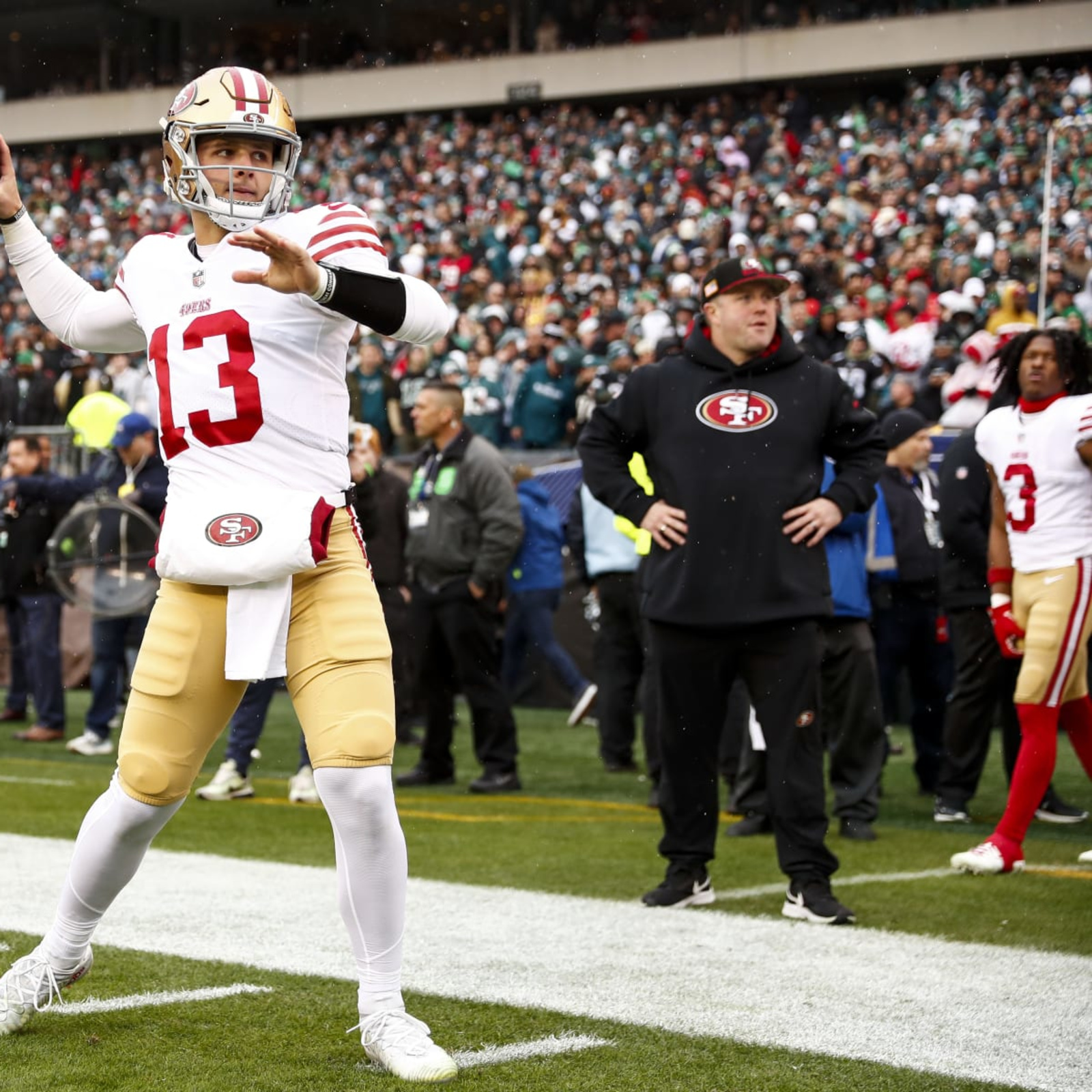 49ers GM John Lynch: QB Brock Purdy has 'earned' the right to 'take that  first snap' as QB1