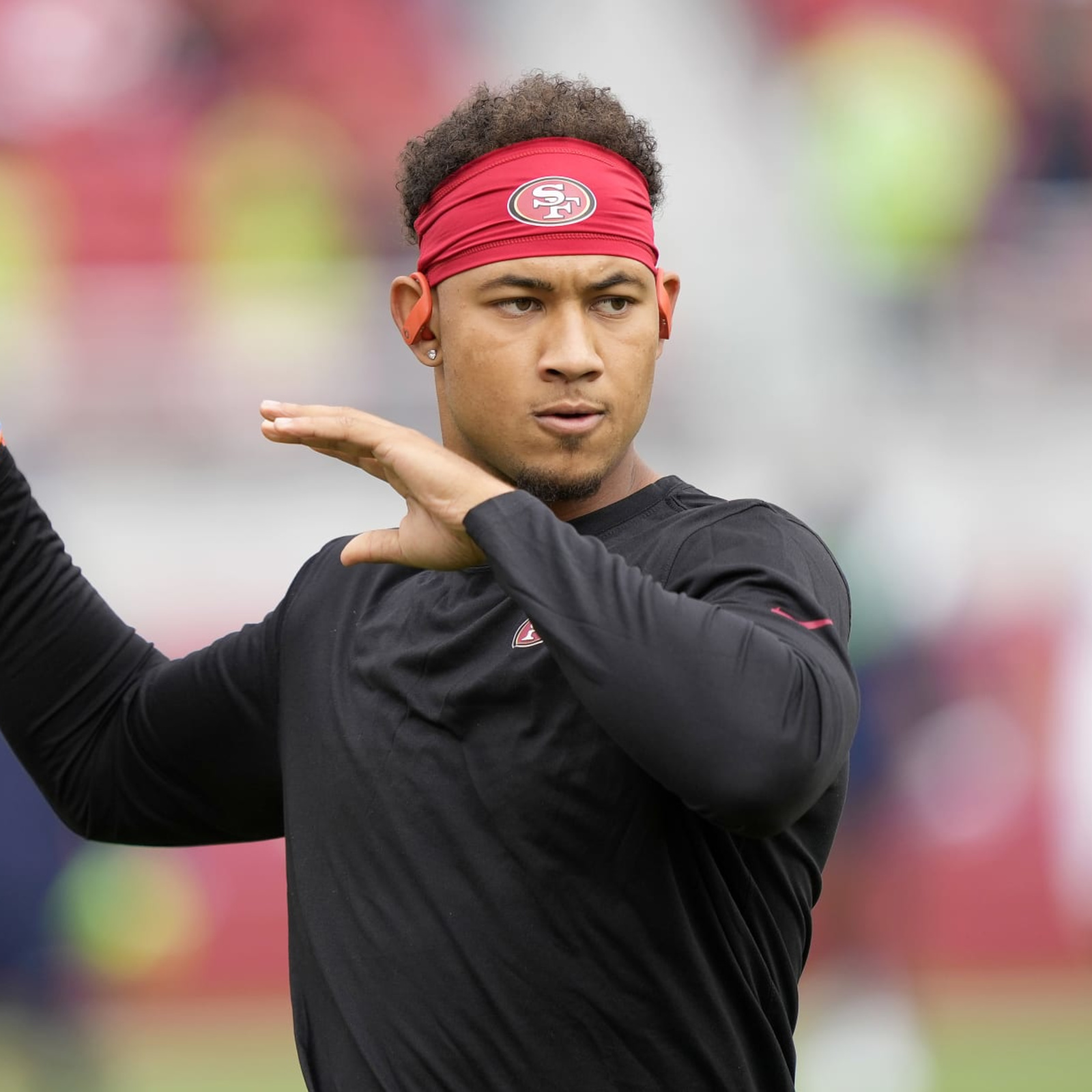 How Patrick Mahomes helped Trey Lance make 'substantial jump' in workout –  NBC Sports Bay Area & California