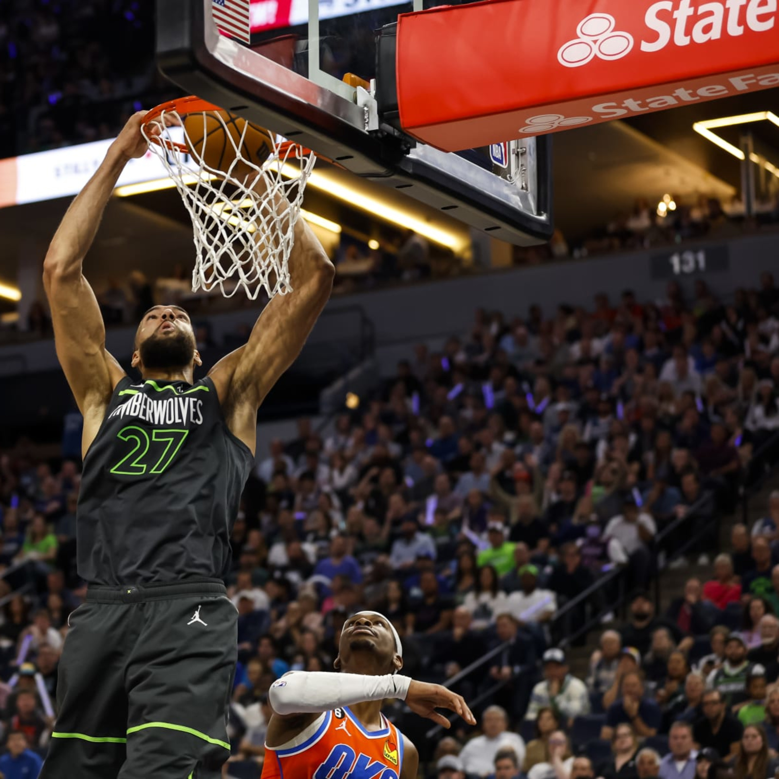 NBA: Wolves 120, Thunder 95: Towns, Gobert Lead Minnesota Back to the  Playoffs - Canis Hoopus