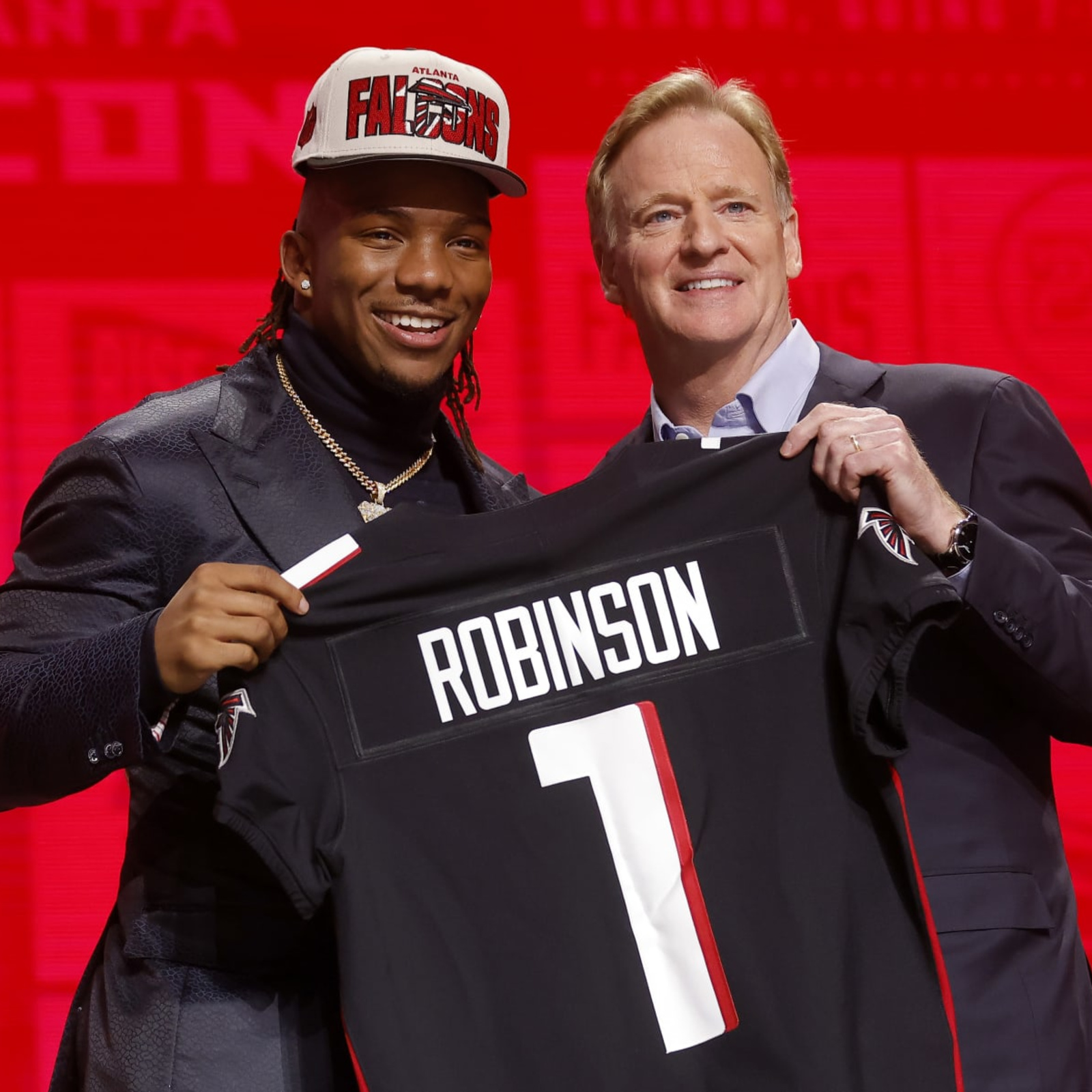 Fantasy plays: Falcons' Robinson, Lions' Gibbs among top NFL rookie options