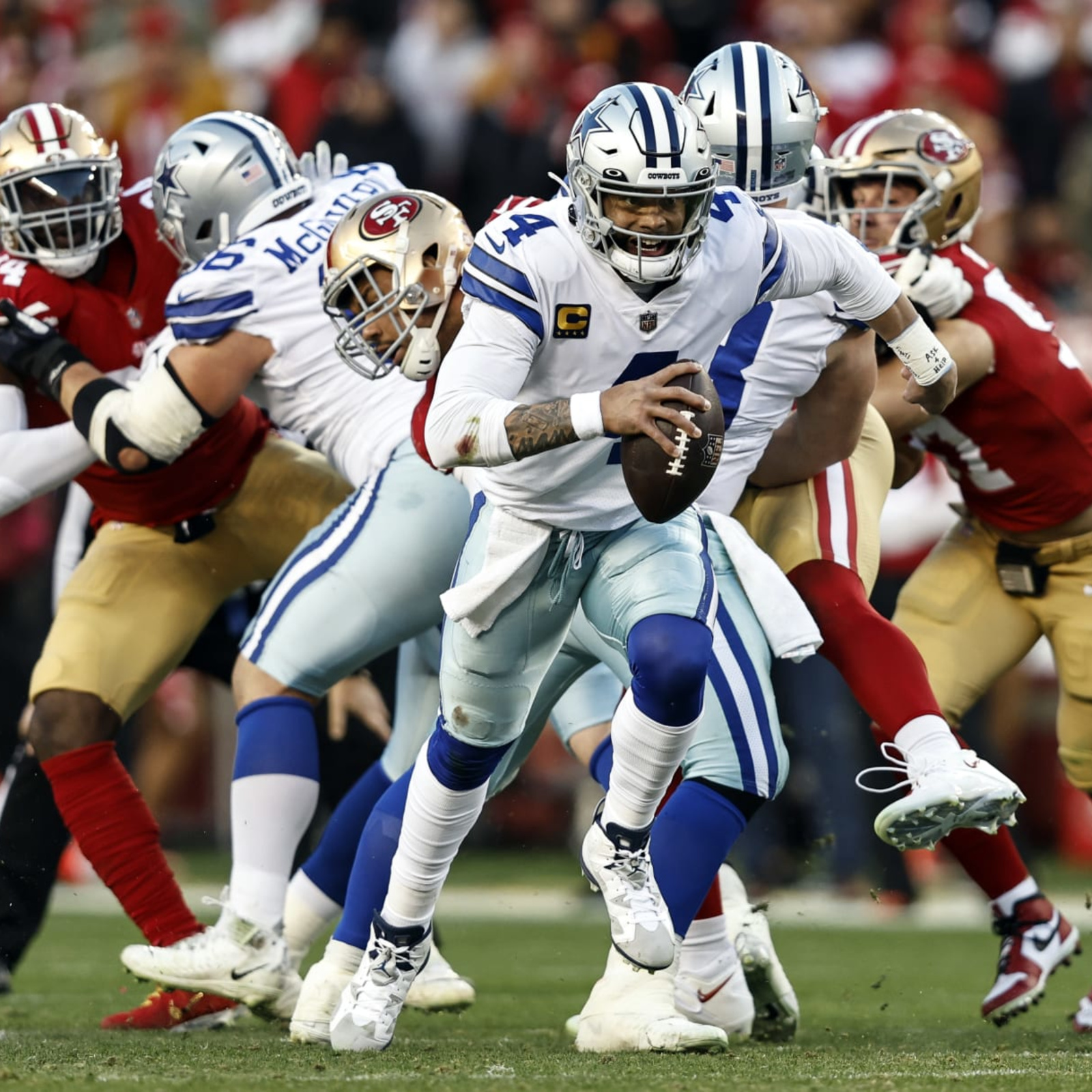 Cowboys want revenge on the 49ers over their elimination in last season's  playoffs