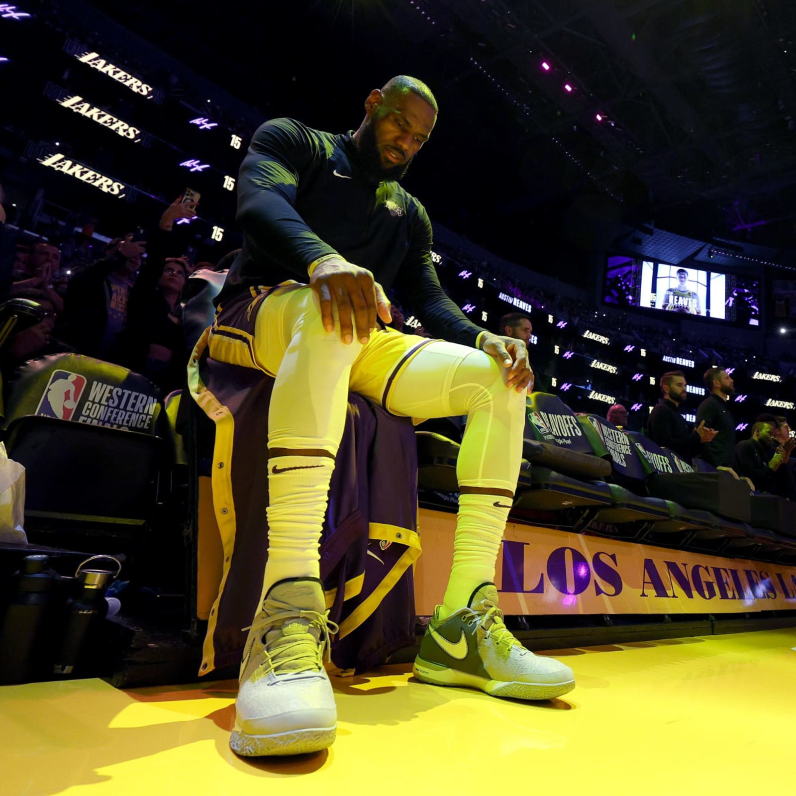 Lakers Rumors LeBron James Retirement Comments Product of Raw