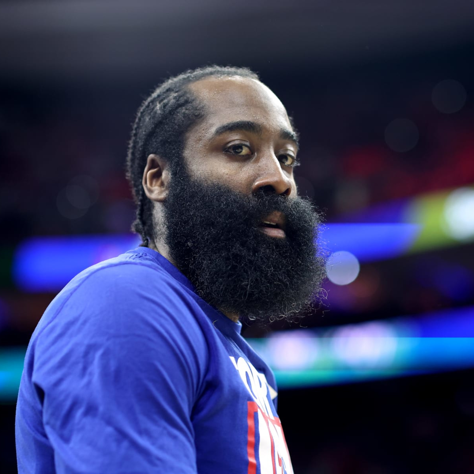 Stephen A. Smith had funniest reaction to James Harden's awful outfit