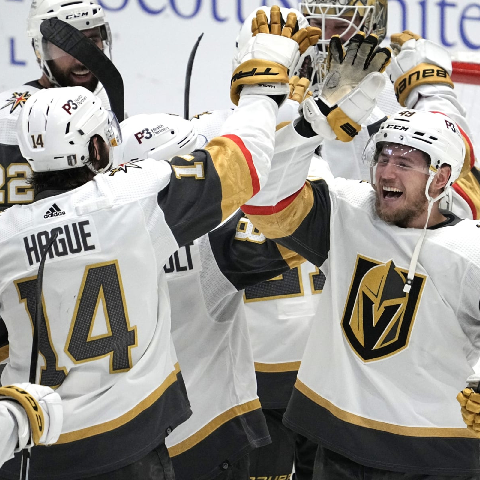 Golden Knights @ Flames 4/14  NHL Highlights 2022 