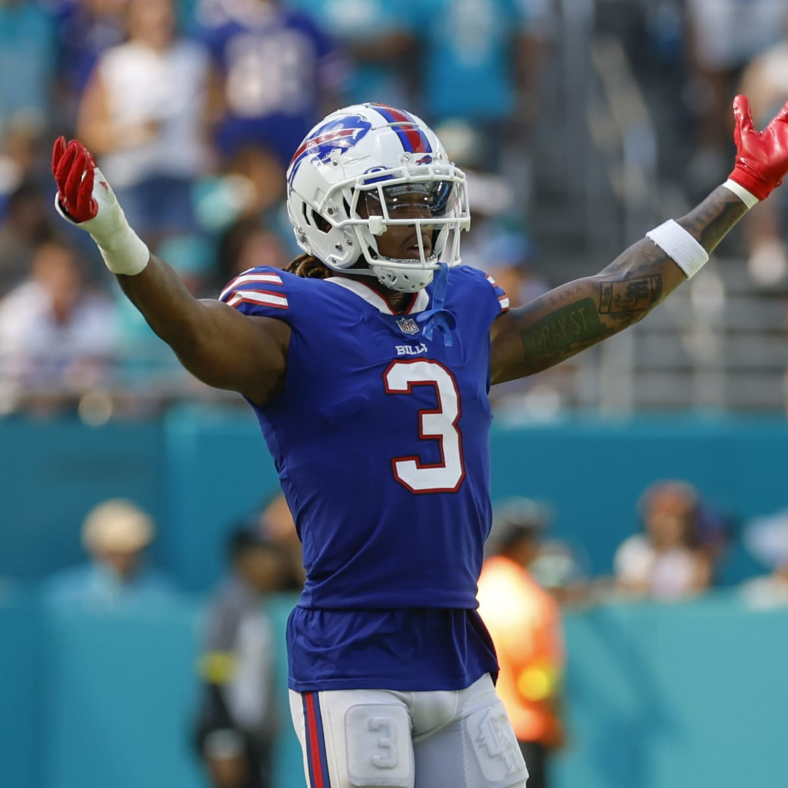 Bills' Hamlin participates in team drills for first time since