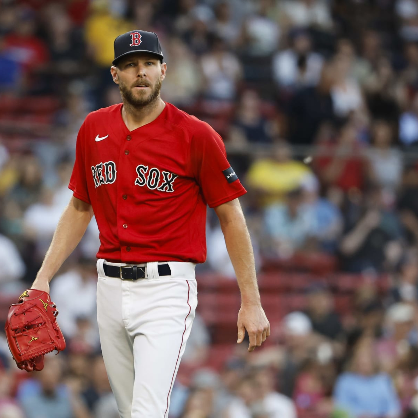 Former Chicago White Sox ace Chris Sale is out with injury