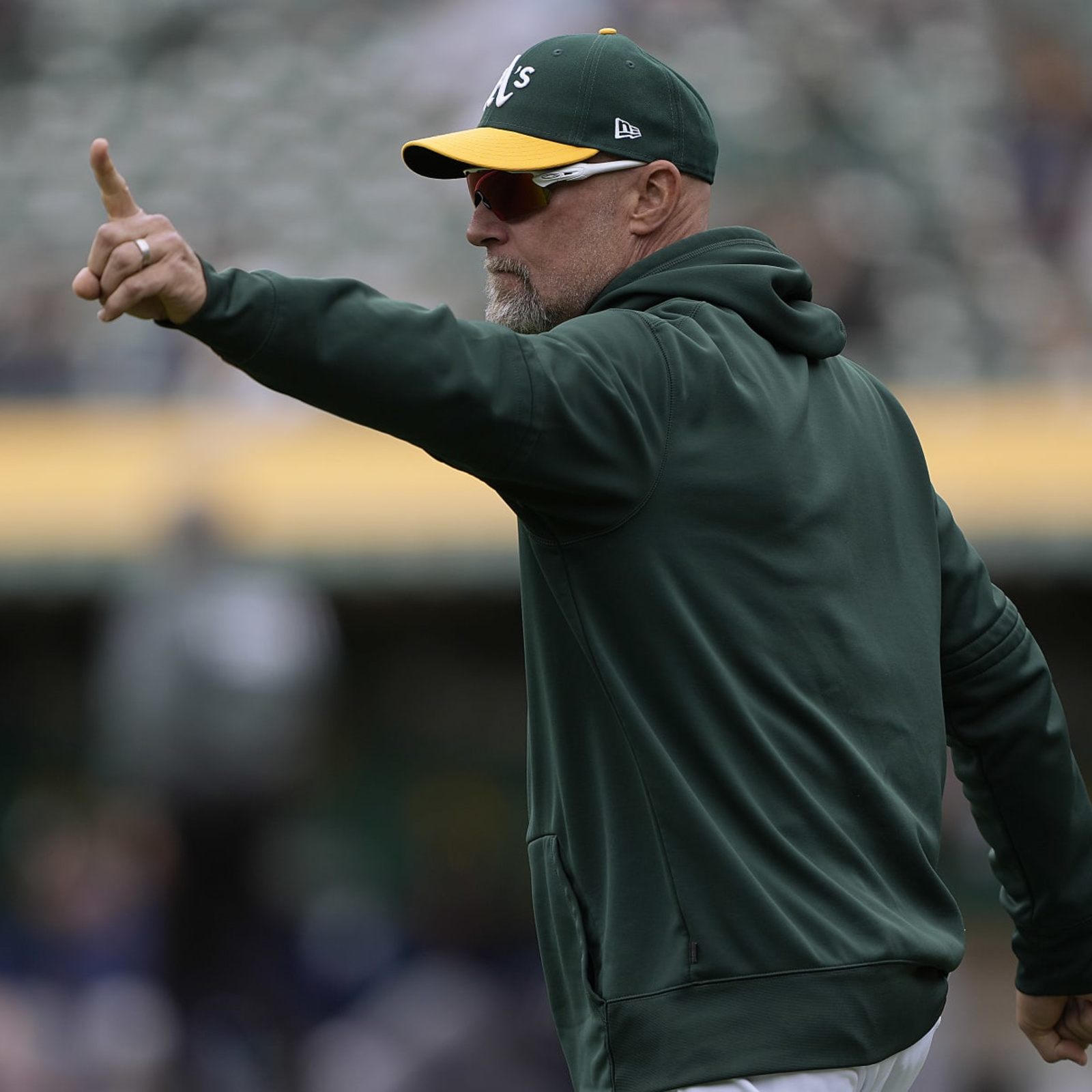 A's win seventh straight game as fans hold boycott