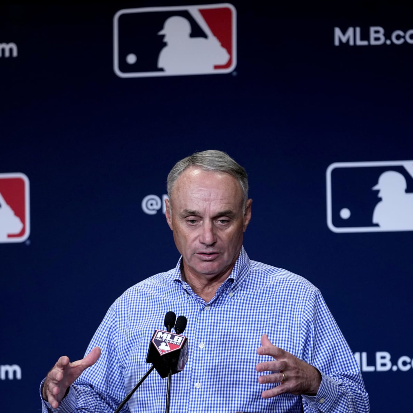 Baseball fans agitated by Rob Manfred and MLB trying to limit the