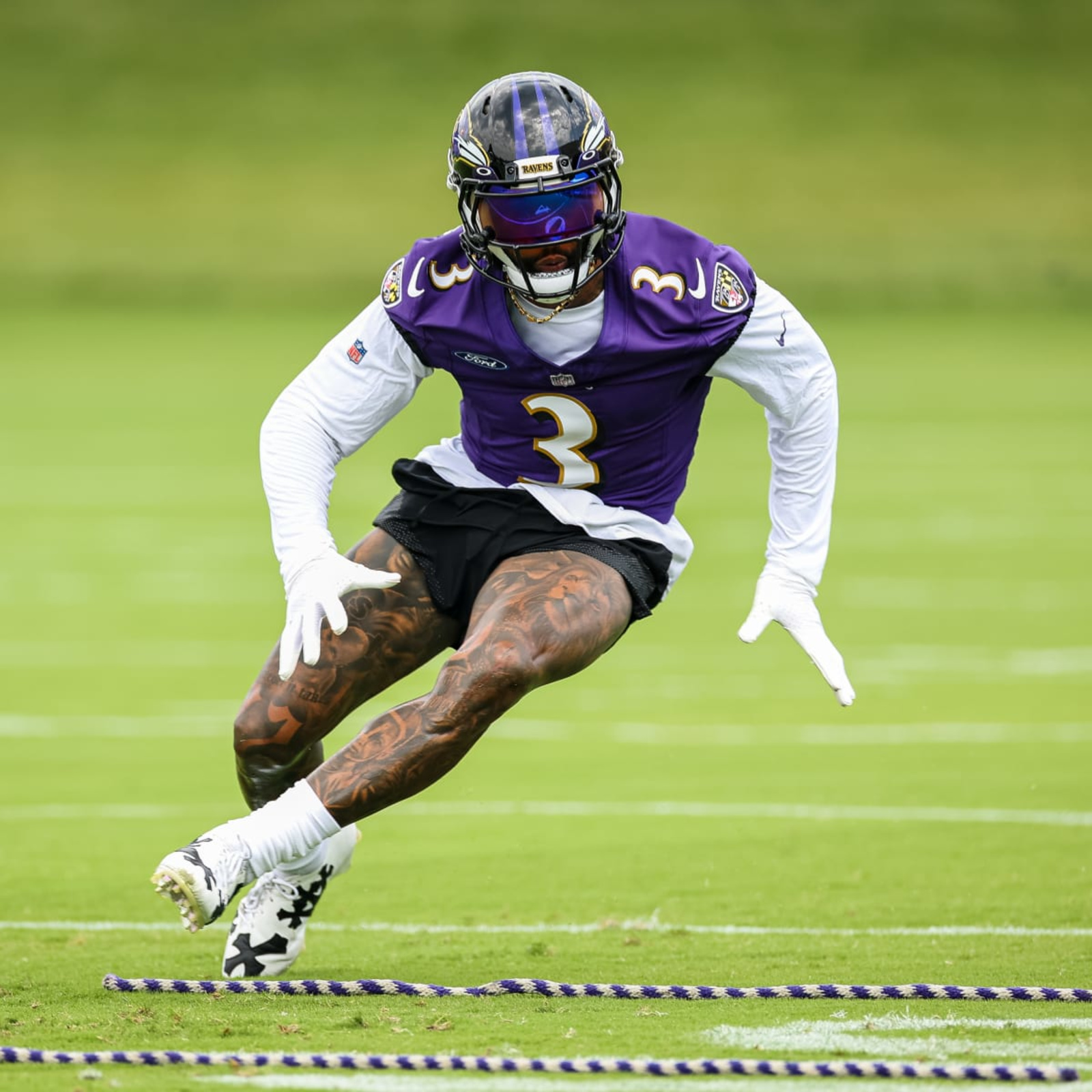 Odell Beckham Jr. Among 7 Key Ravens Missing from Practice Today