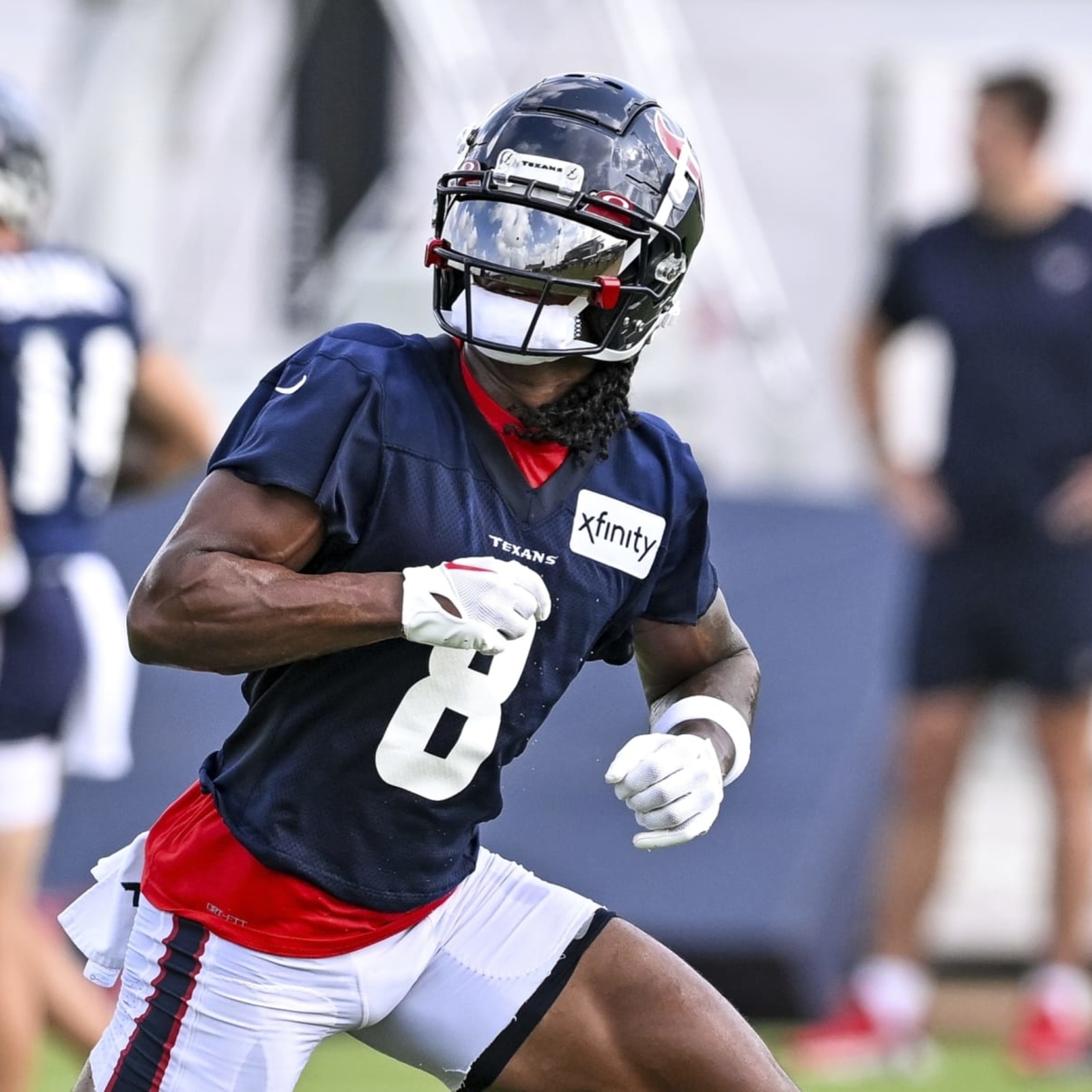 Out here at @houstontexans training camp 