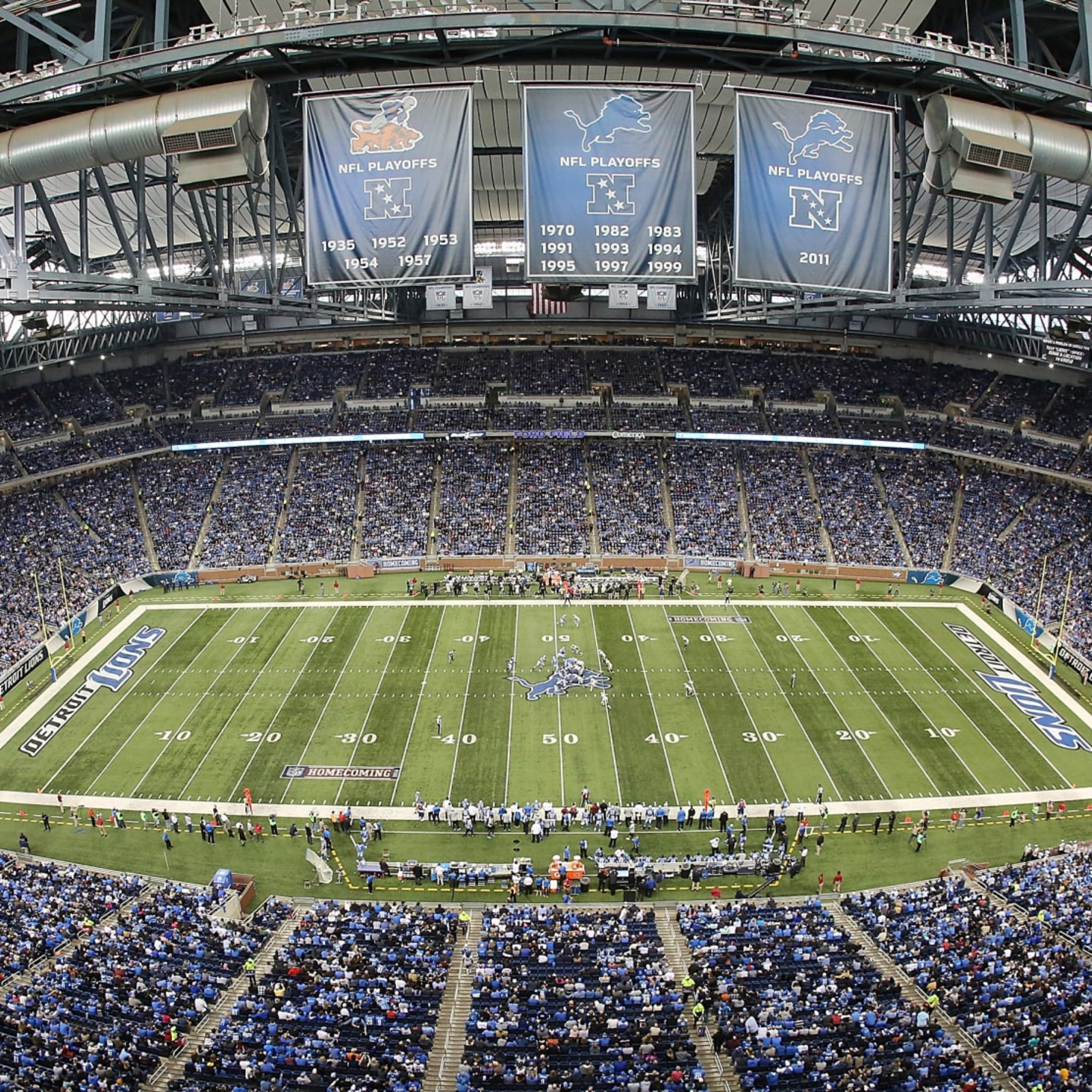 Lions sell out season tickets for first time in Ford Field's 21-year  history 