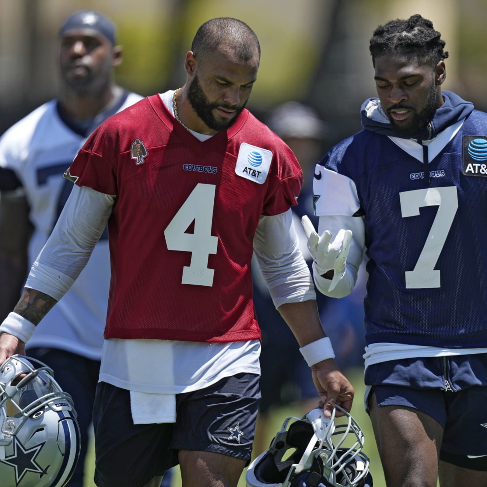 Stay out of (our) business': Cowboys' Trevon Diggs, Dak Prescott shrug off  trash talk