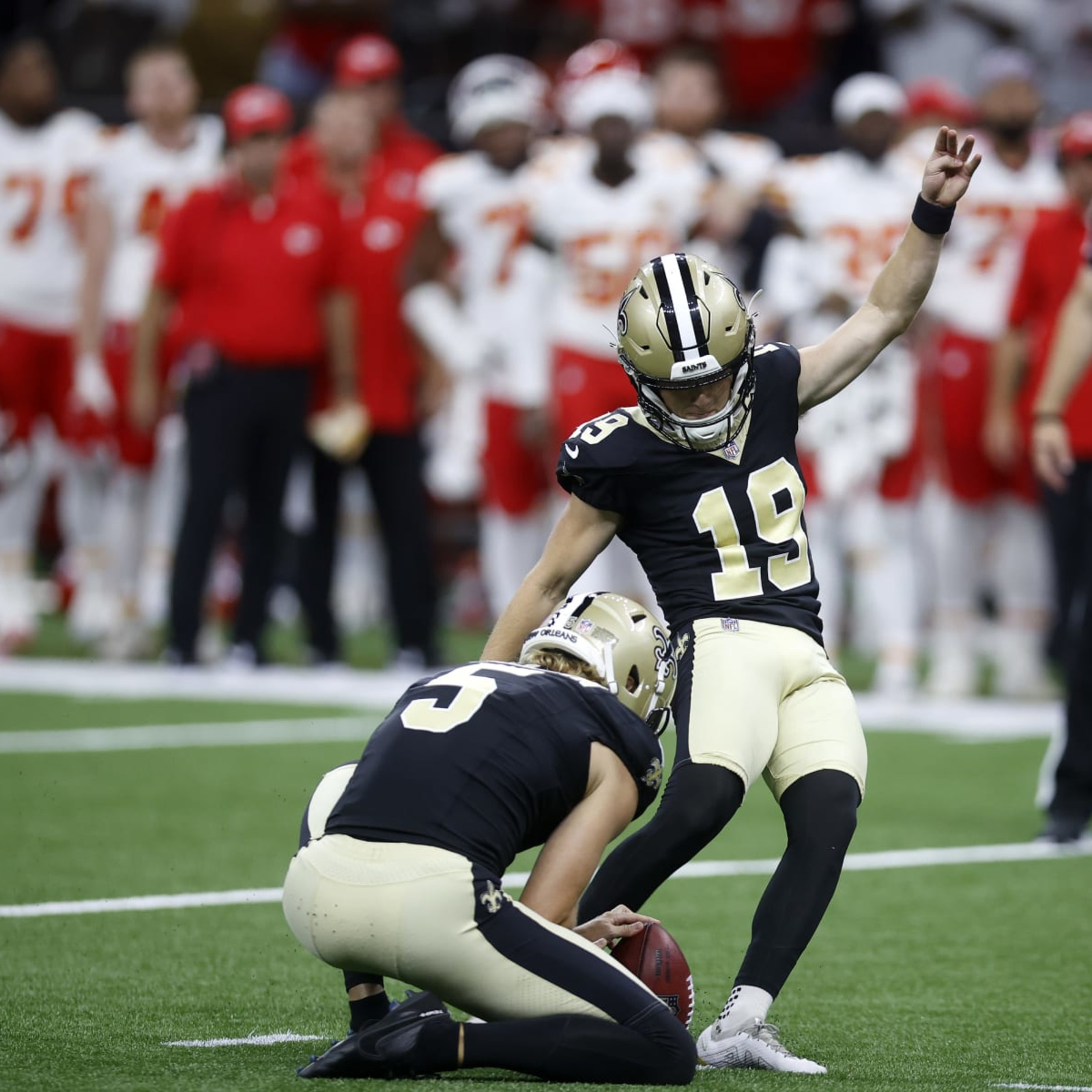 Blake Grupe to start at kicker for New Orleans Saints after trading Wil Lutz