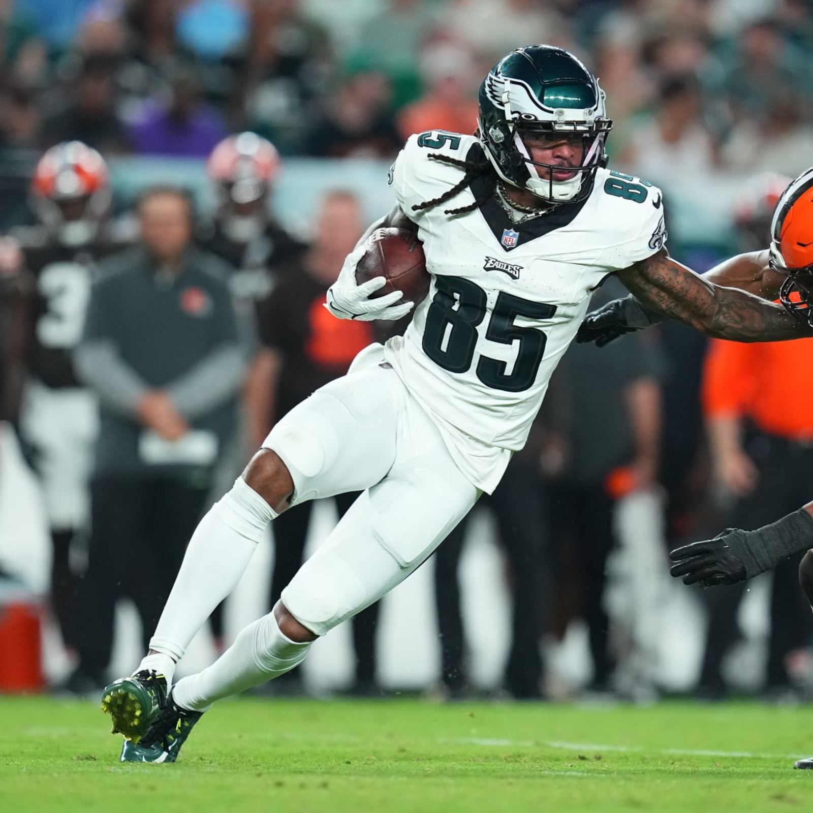 Points and Highlights: Cleveland Browns 18-18 Philadelphia Eagles