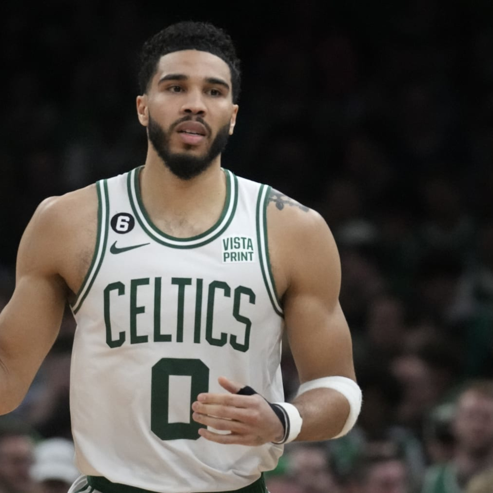 Celtics All-Star Jayson Tatum is sporting a new tattoo on his hand