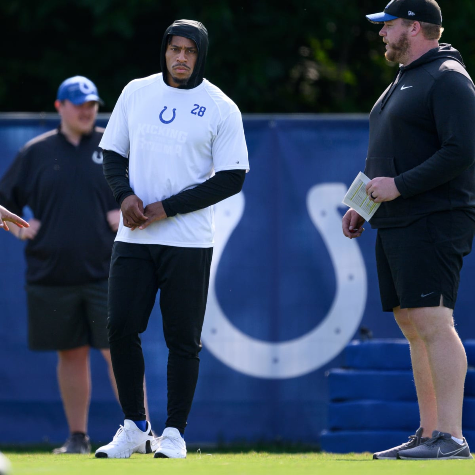 Jonathan Taylor on X: Ready to grind it out with the @Colts. Let's get to  work 