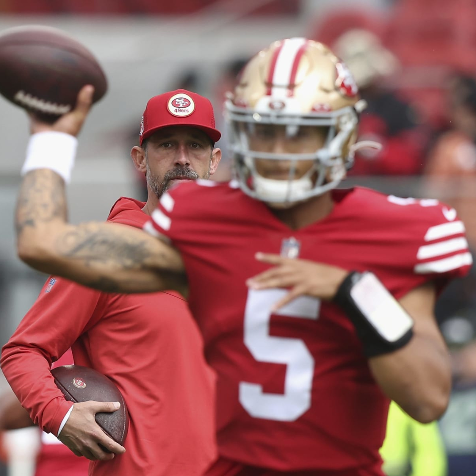 NFL Trade Rumors: 49ers QB Trey Lance is a trade candidate according to Bleacher  Report - Niners Nation