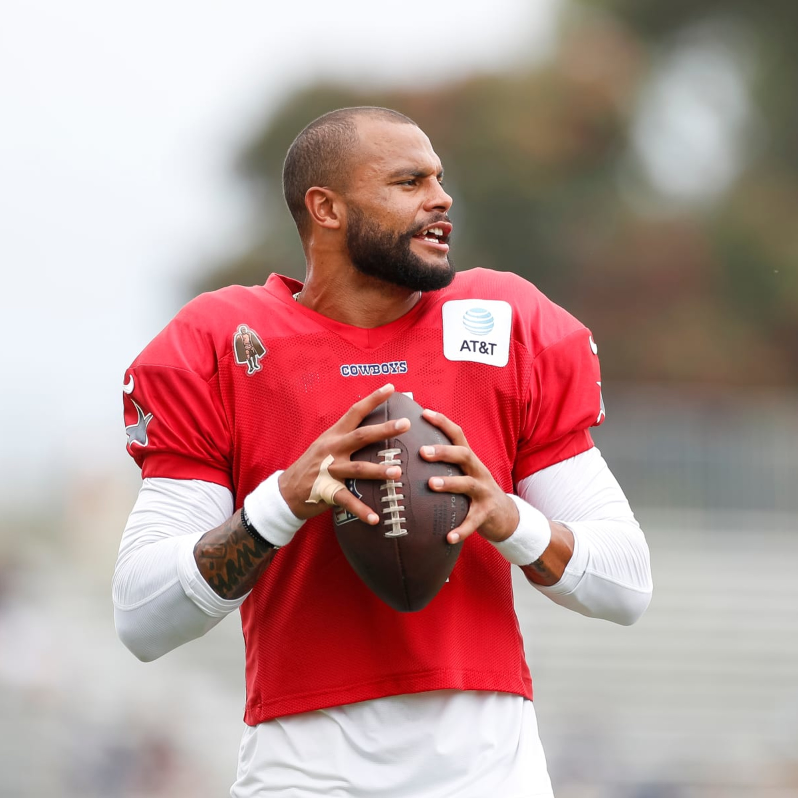 Jerry hopes Trey Lance can 'develop for the future' behind Dak