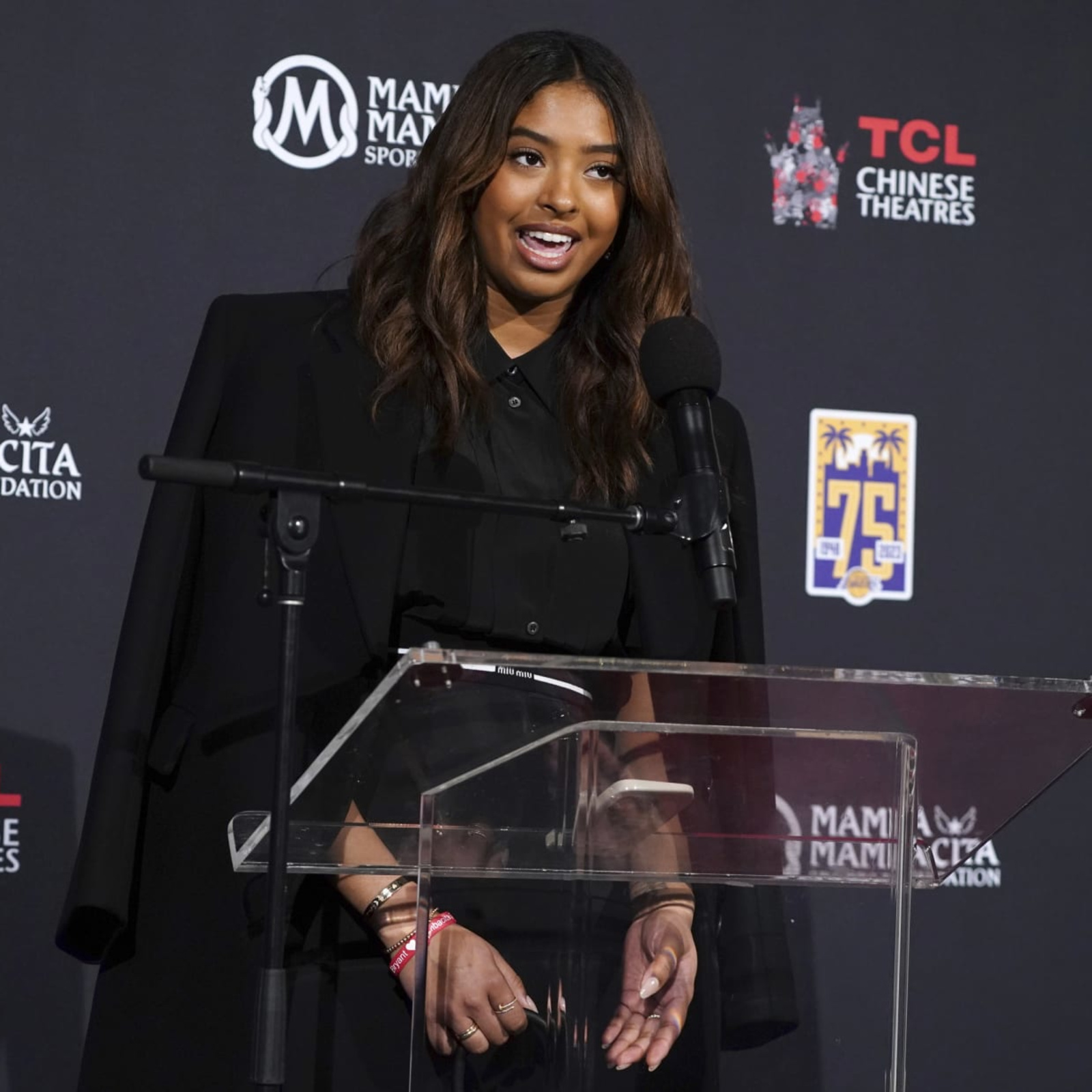 Video: Kobe Bryant's Daughter Natalia Throws Out Dodgers' Ceremonial 1st  Pitch, News, Scores, Highlights, Stats, and Rumors