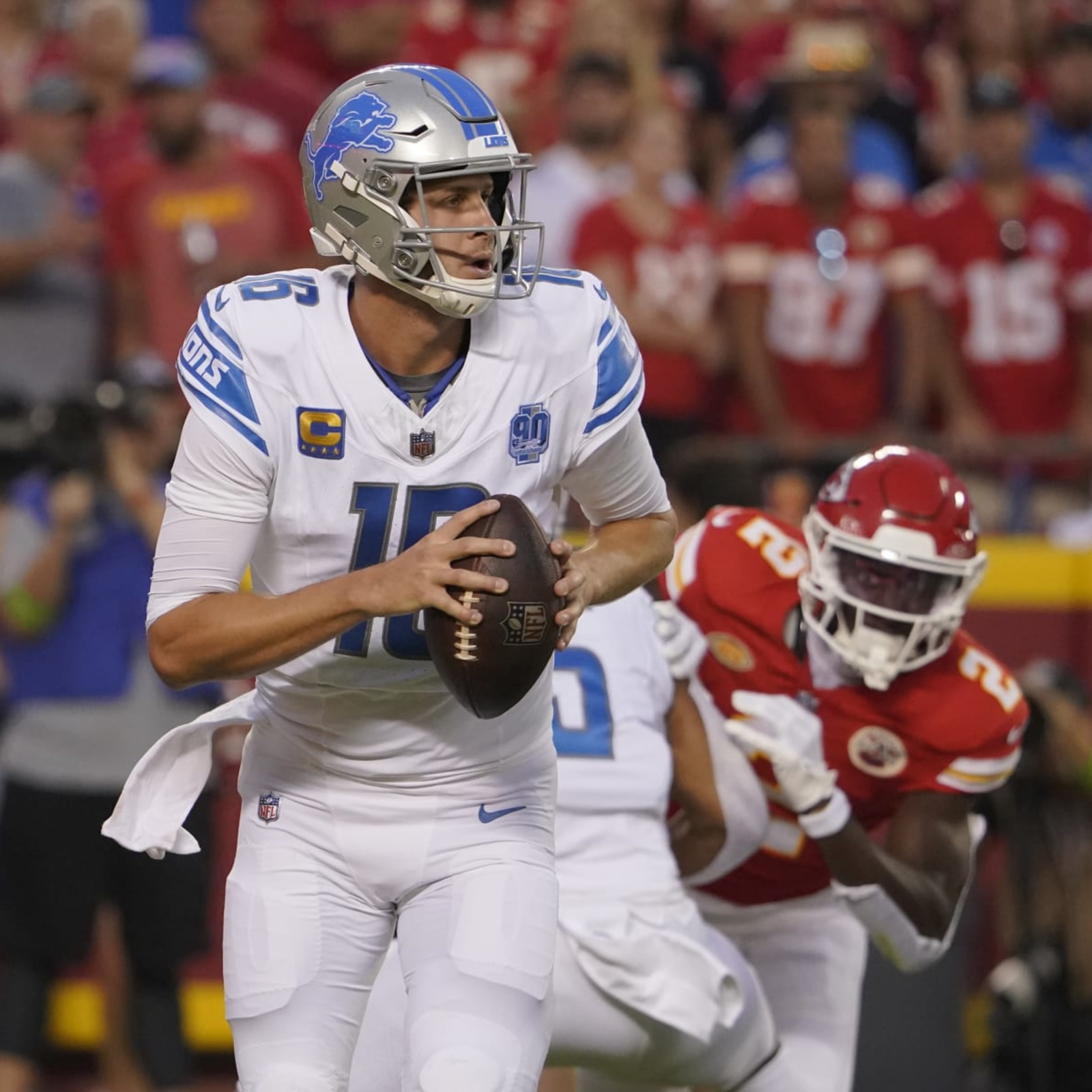 Photo: Chiefs' Chris Jones Attends Lions Game in Suite amid Contract  Holdout, News, Scores, Highlights, Stats, and Rumors