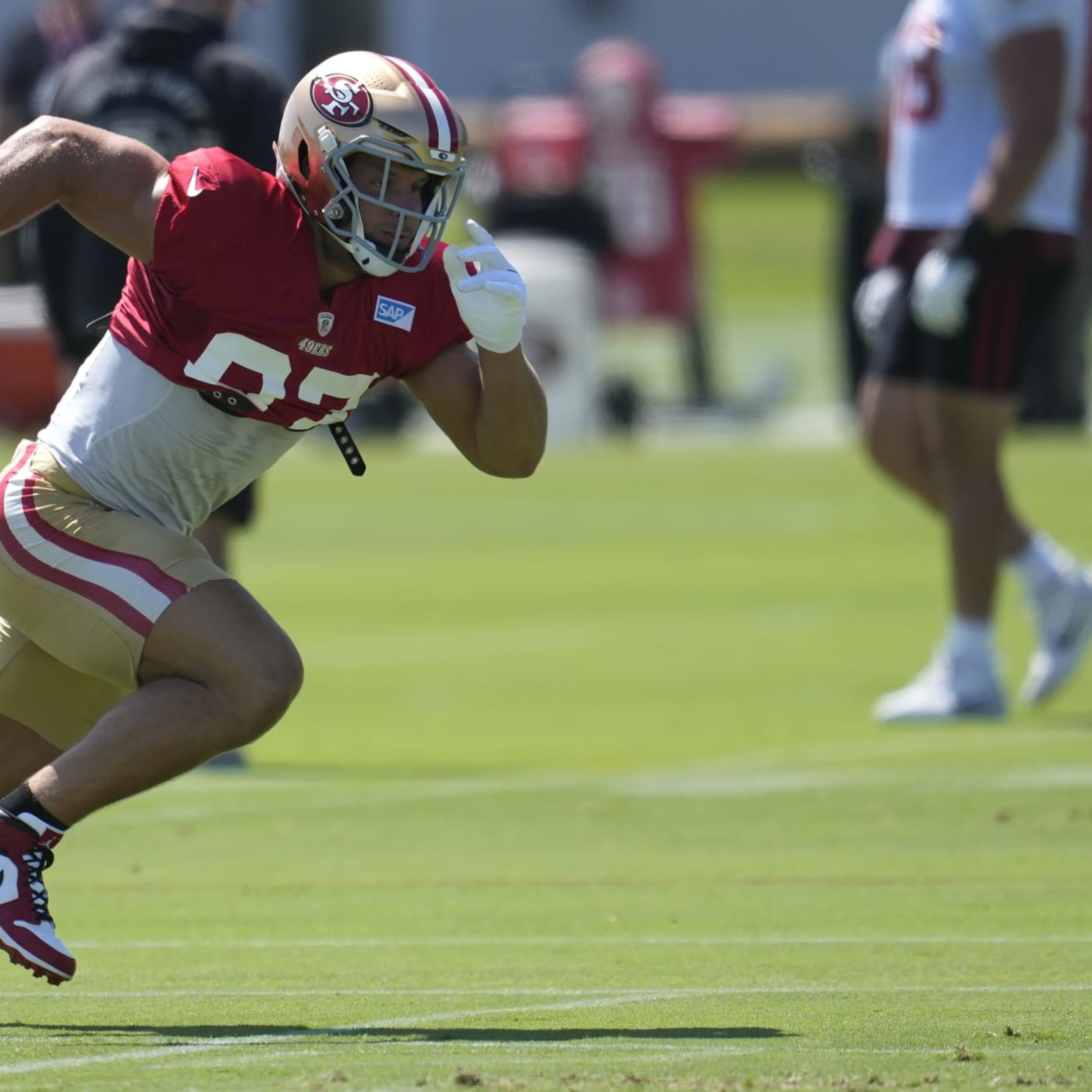 Nick Bosa's deal brings boost of confidence — and levity — to 49ers locker  room - The Athletic