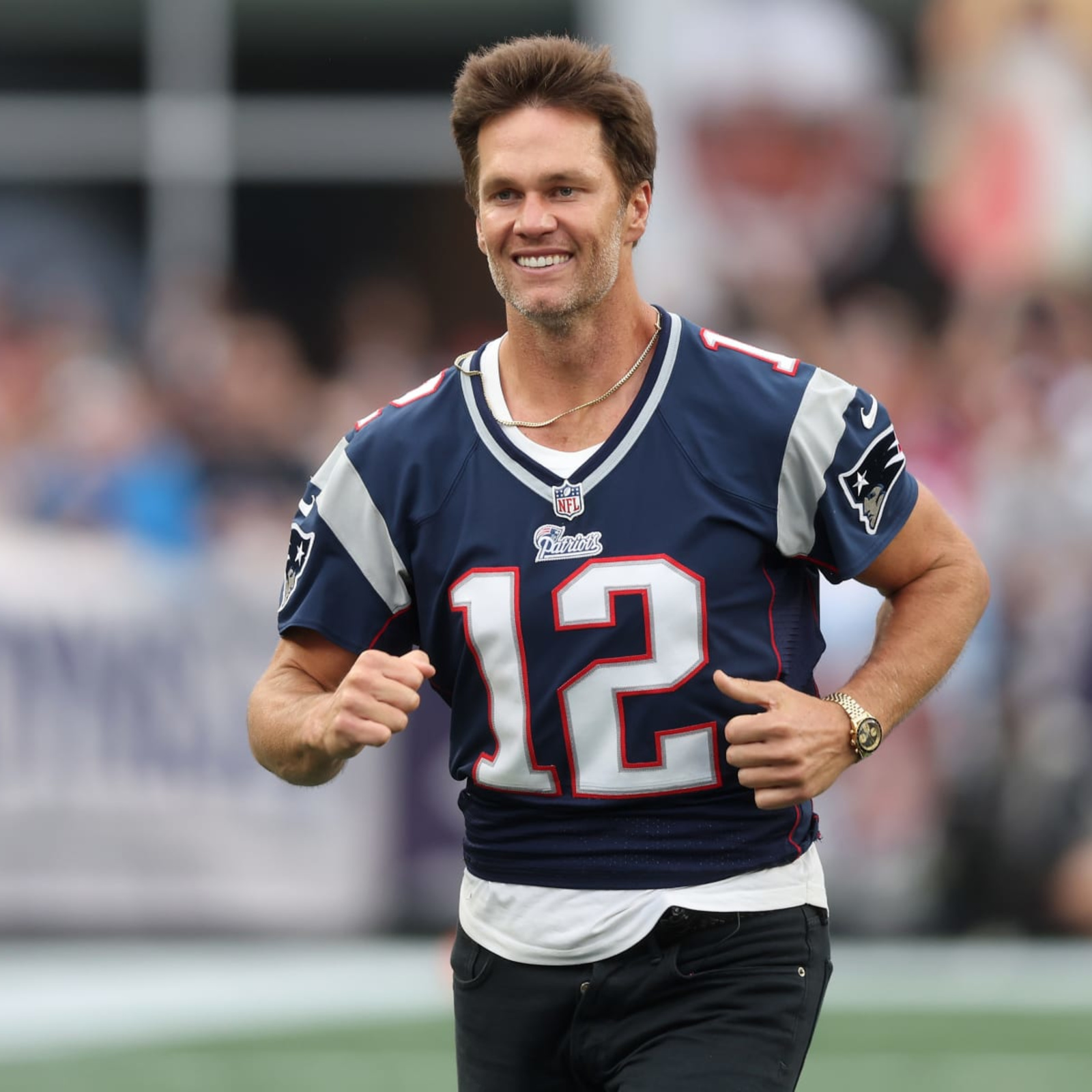 Tom Brady responds to rumors that he would return to the NFL and play for  the New York Jets. 