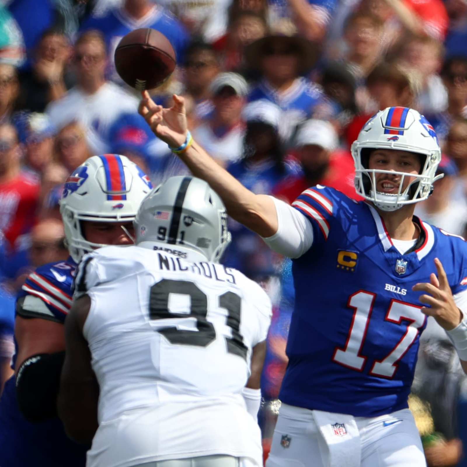 Highlights and points: Buffalo Bills 38-10 Las Vegas Raiders in