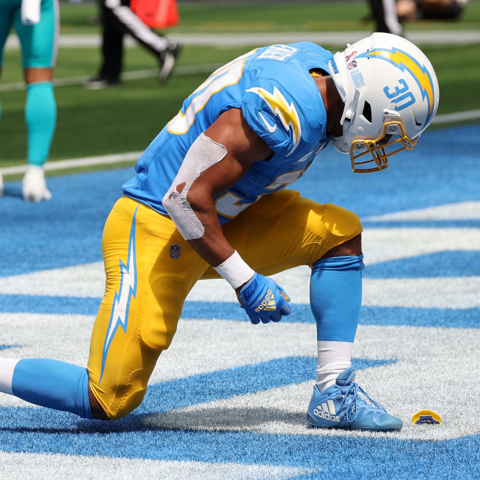 The Chargers declared their uniforms perfect, then changed them