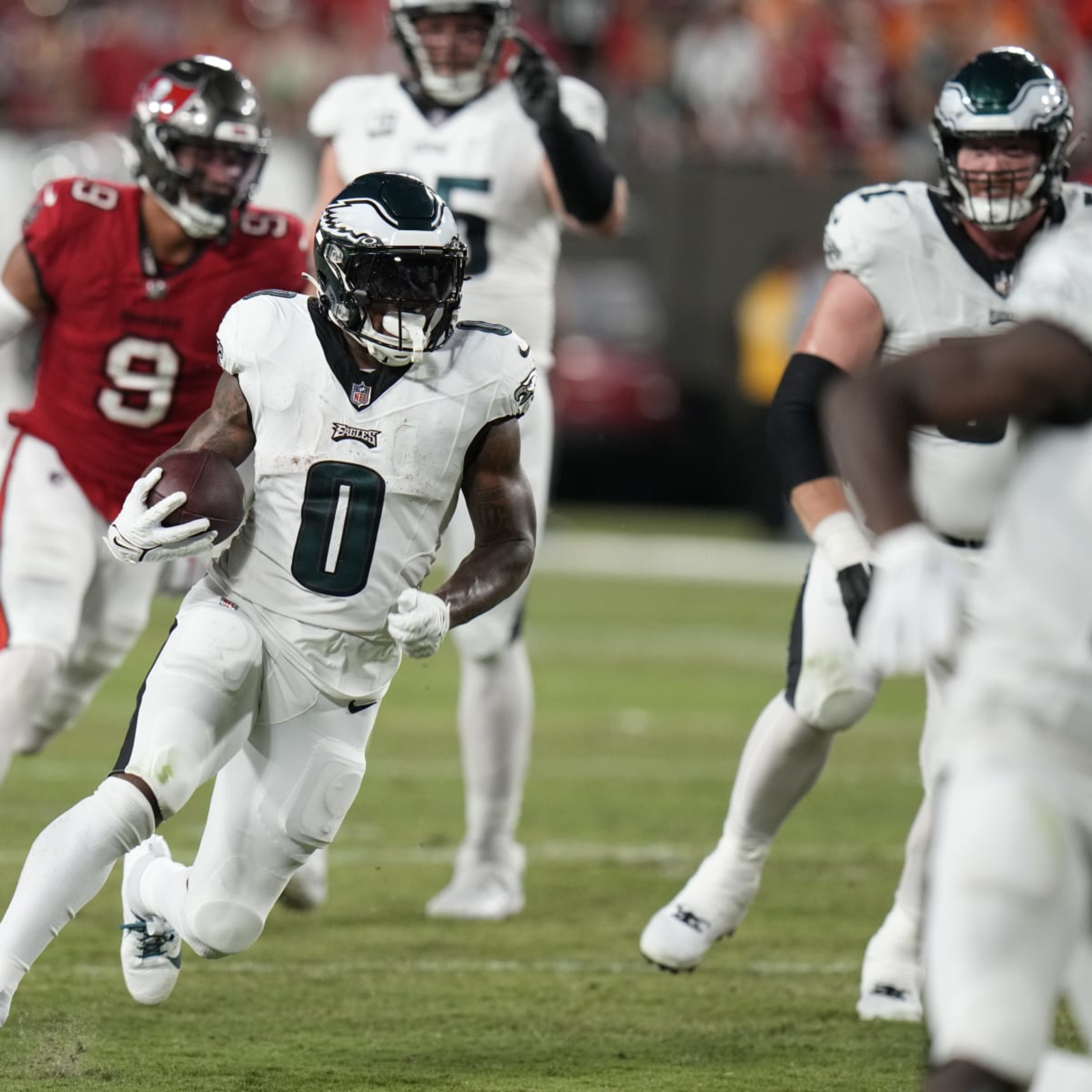 Random Eagles notes heading into Week 1: No new punter, D'Andre Swift with  the WRs, and more