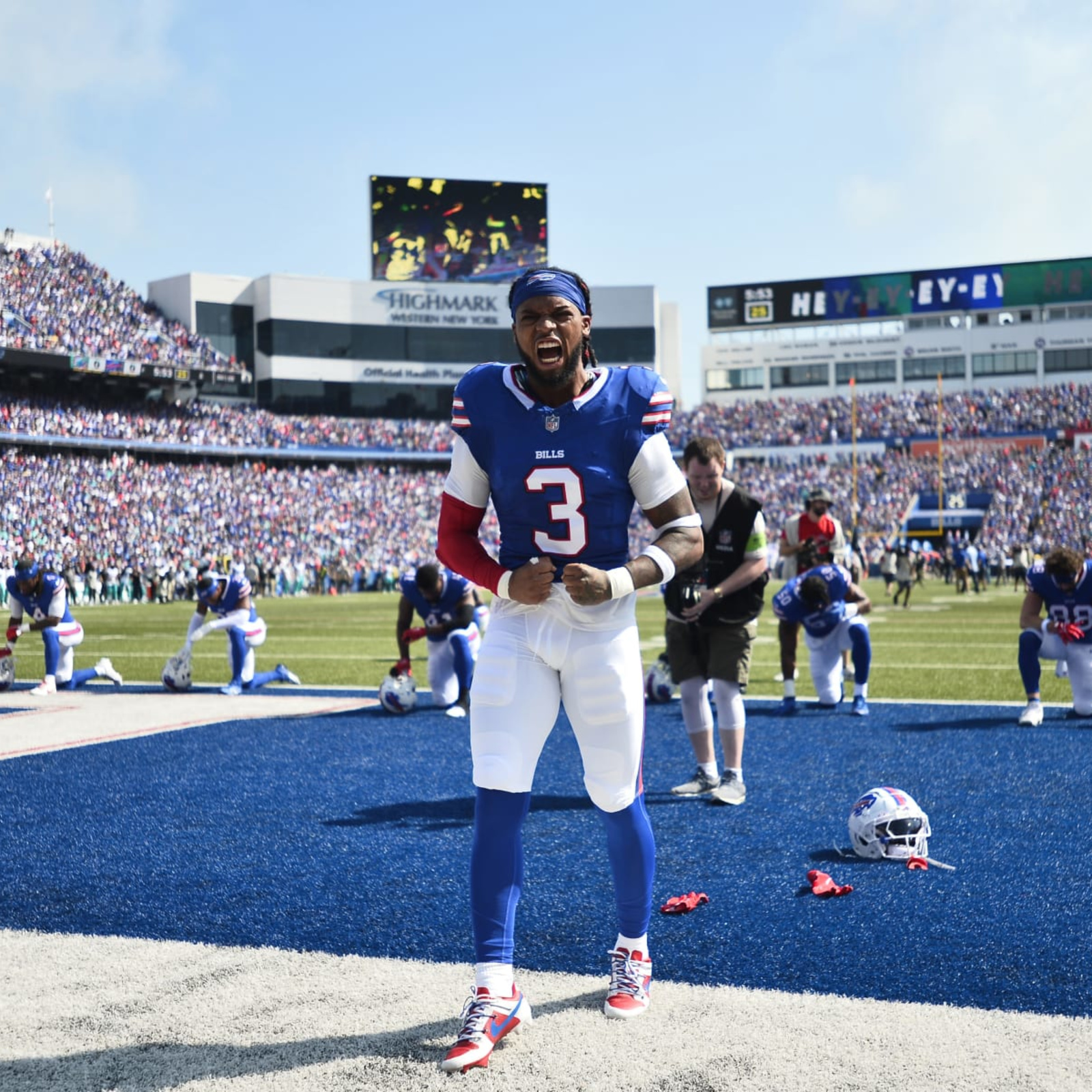 Bills' Damar Hamlin plays in first game since January cardiac arrest