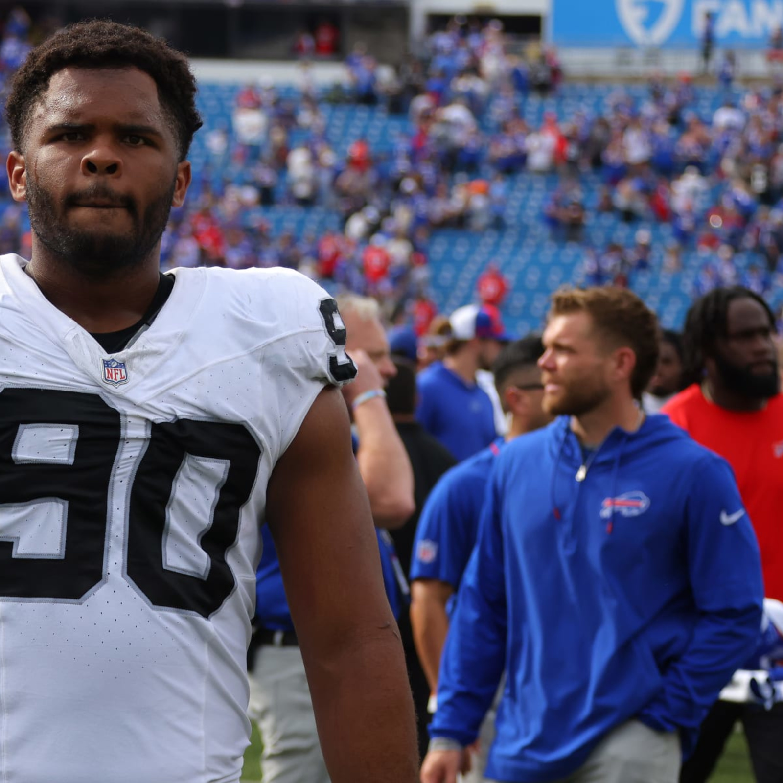 Raiders' Jerry Tillery ejected vs. Chargers after dirty hit on former  teammate Justin Herbert 