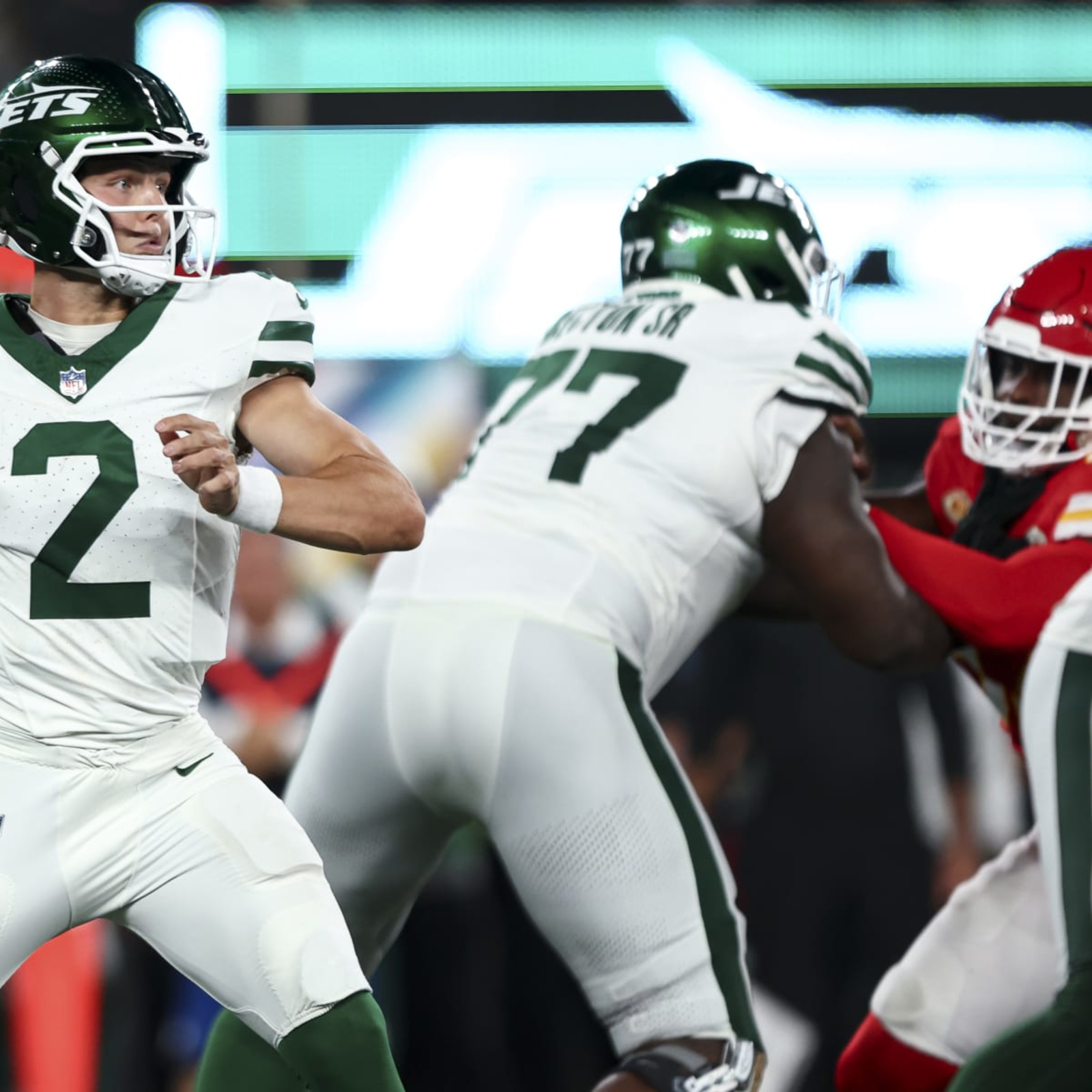 In loss to Chiefs, Jets QB Zach Wilson shows a level of maturity and  accountability that he hadn't shown before