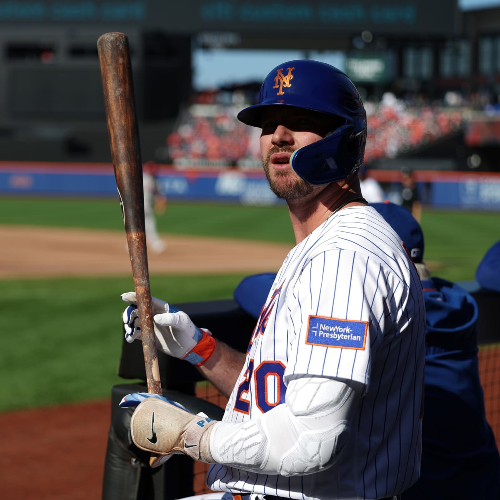 NY Mets slugger Pete Alonso is reminding us why he needs a