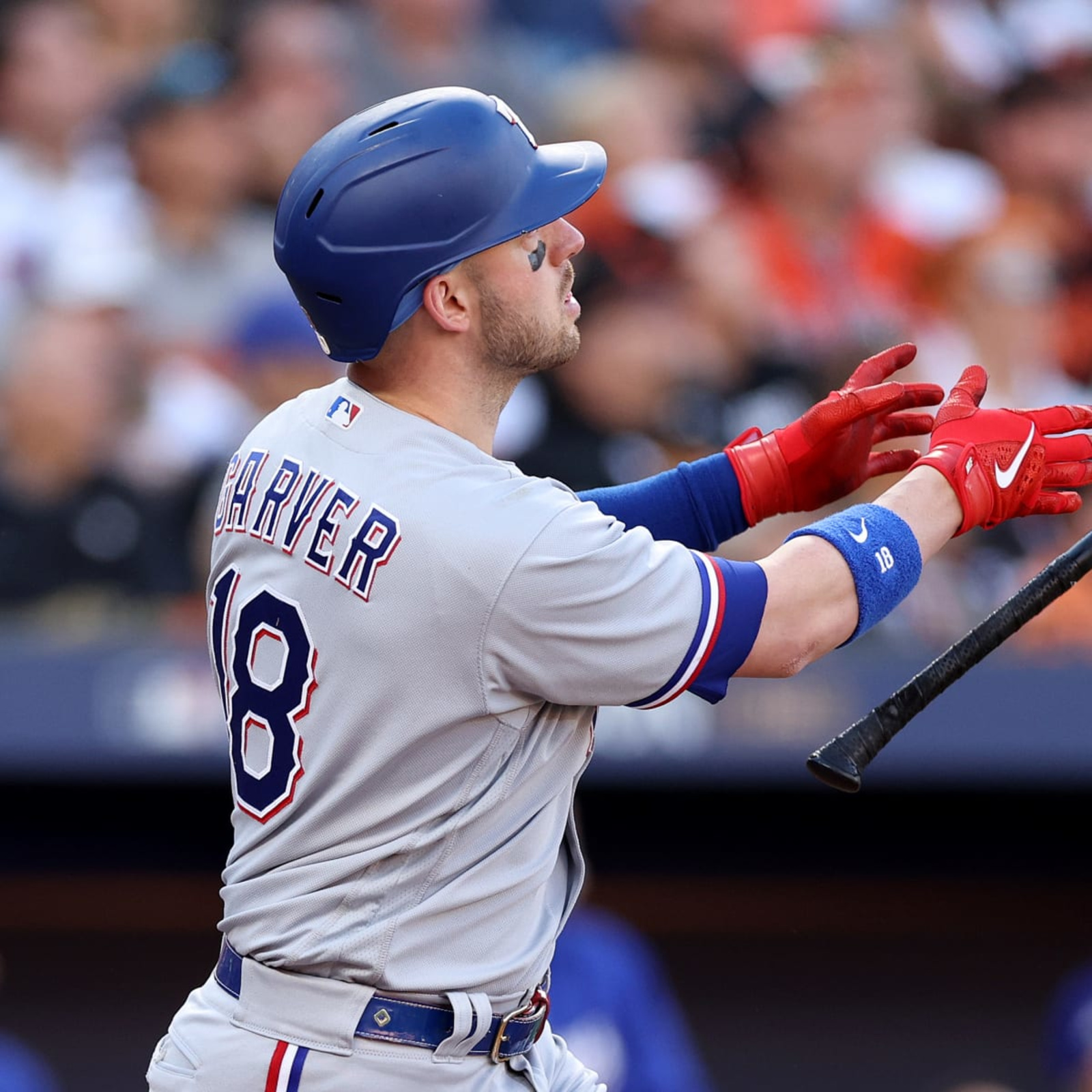 Mitch Garver hits grand slam as Rangers beat Orioles 11-8 in Game