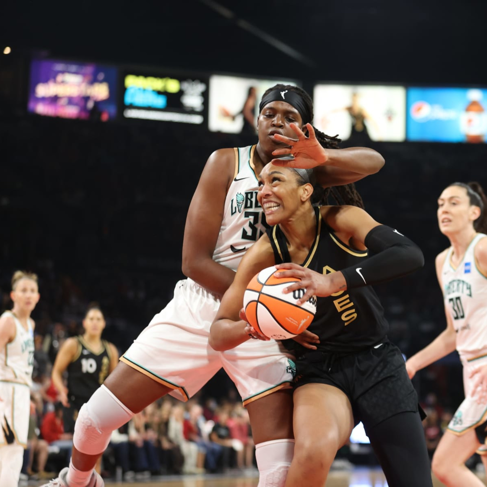 Aces' A'ja Wilson repeats as WNBA Defensive Player of the Year