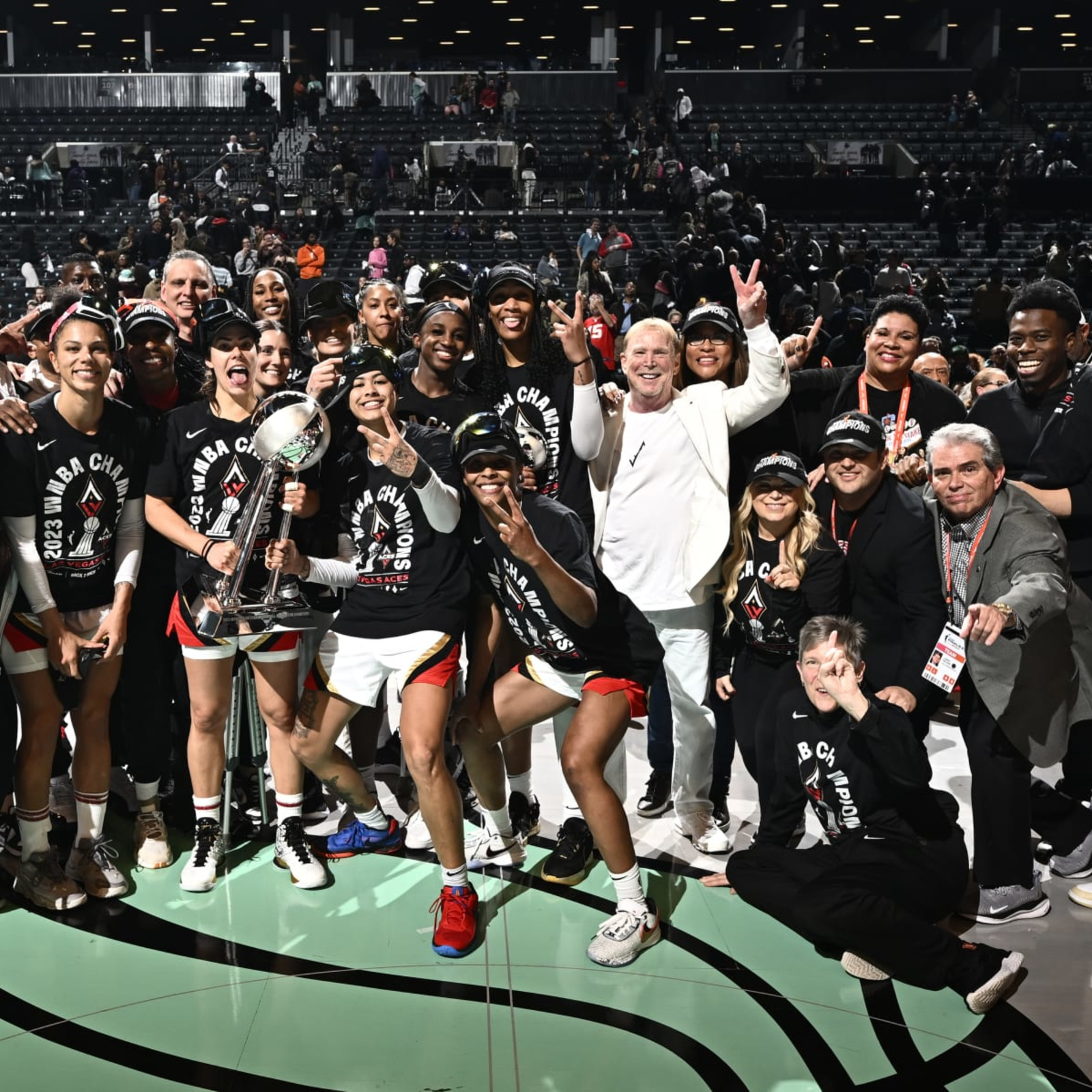 Las Vegas Aces celebrate title and are dominating WNBA once again