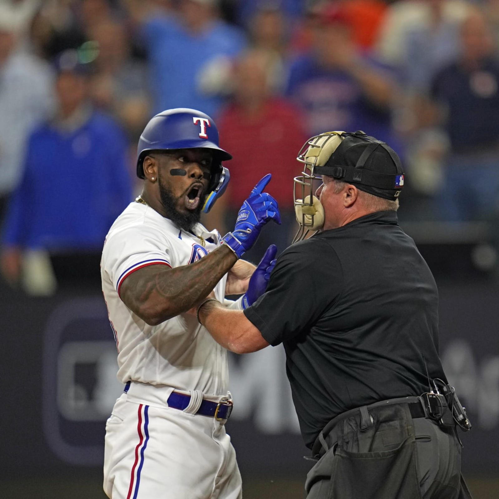 Adolis Garcia Slam and Benches Clear  Highlights and Live Video from  Bleacher Report