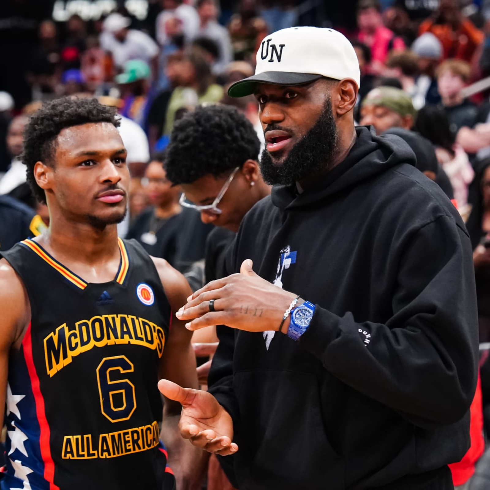 Lakers' LeBron James Says 'I Got to Be on the Floor With' Son Bronny in NBA, News, Scores, Highlights, Stats, and Rumors