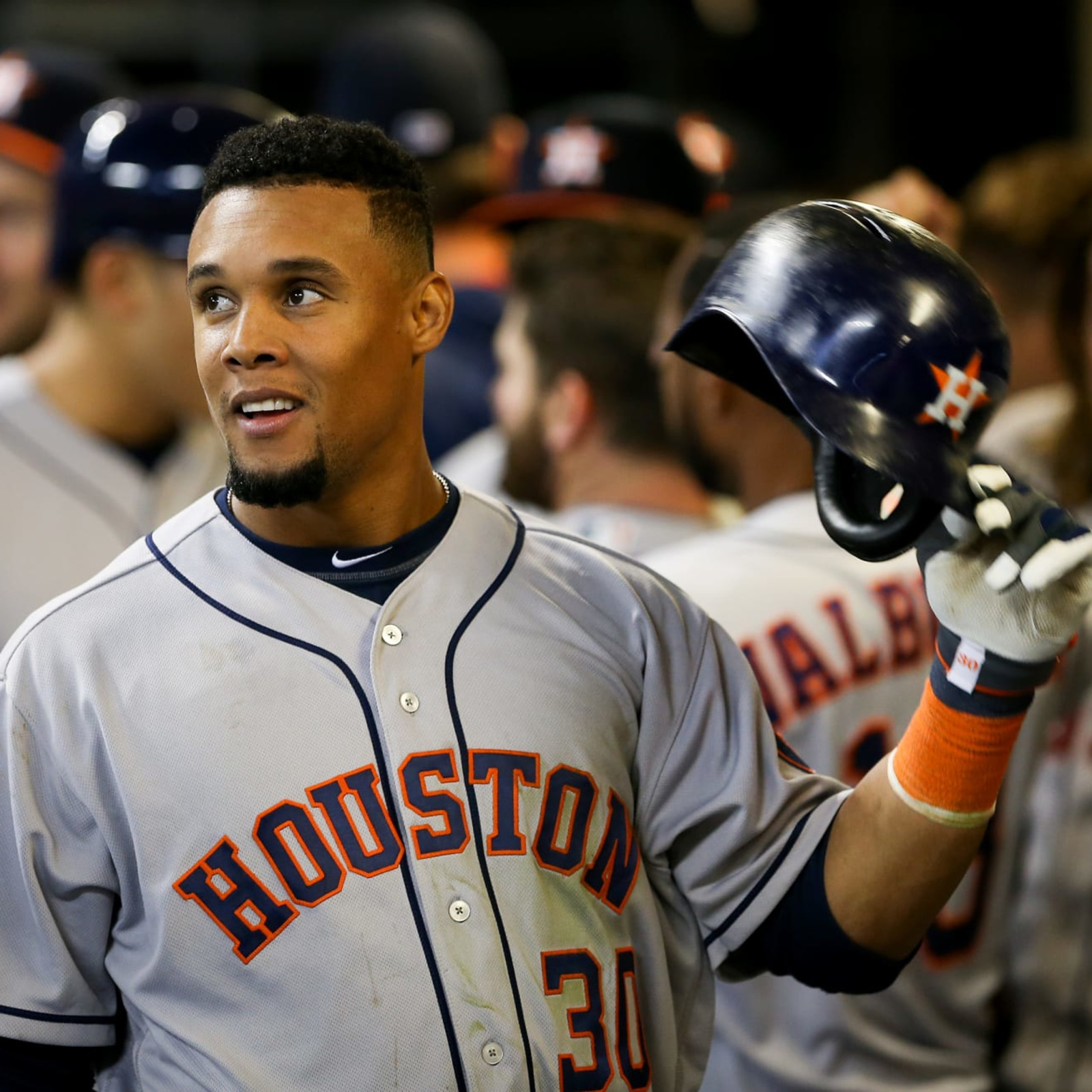 Carlos gomez astros outlet jersey