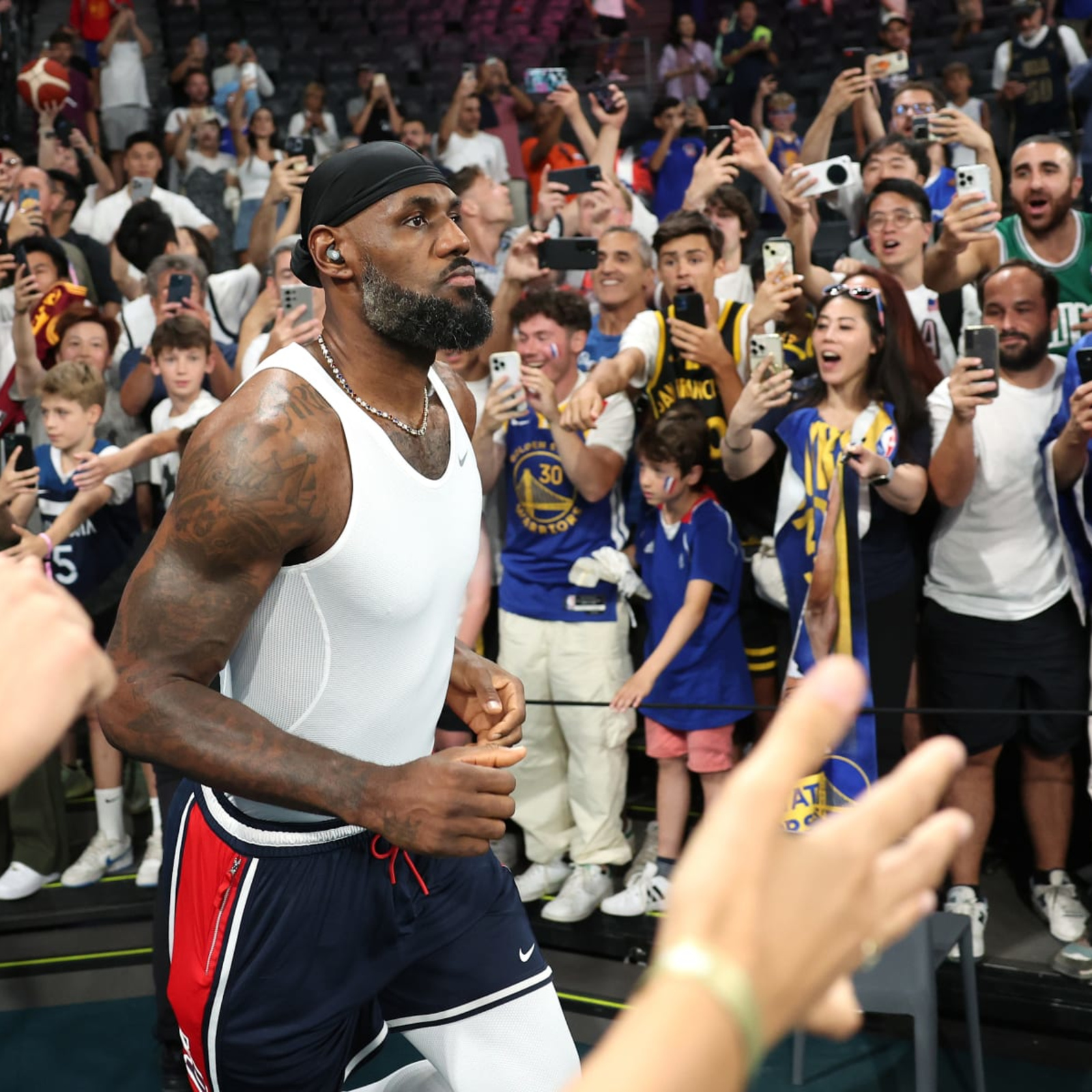 LeBron James Debuts New LeBron 22 Sneakers for USA s 2024 Olympics Gold Medal Game News Scores Highlights Stats and Rumors Bleacher Report