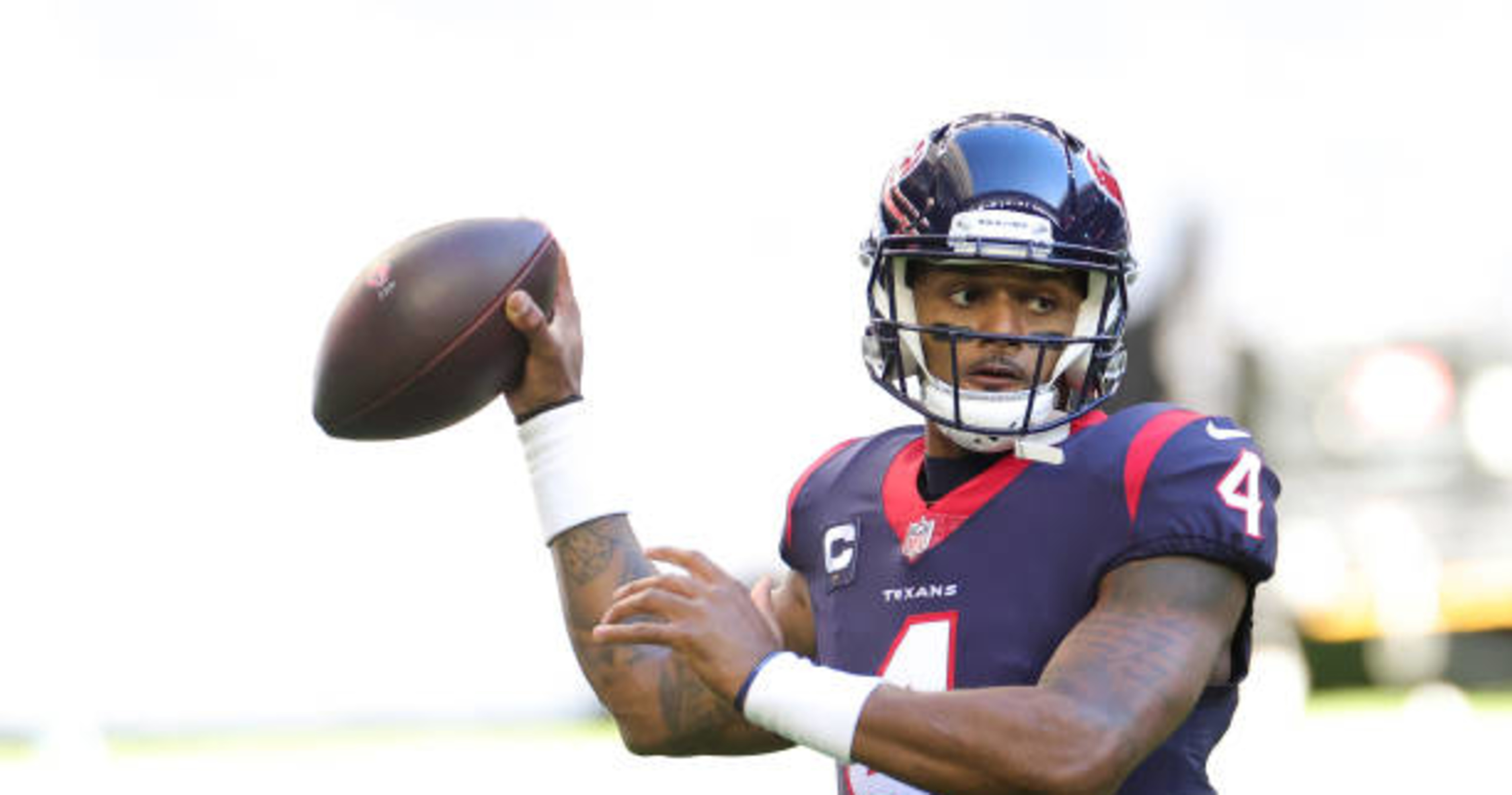 Ex-Houston Texans QB Deshaun Watson shows frustration on Monday