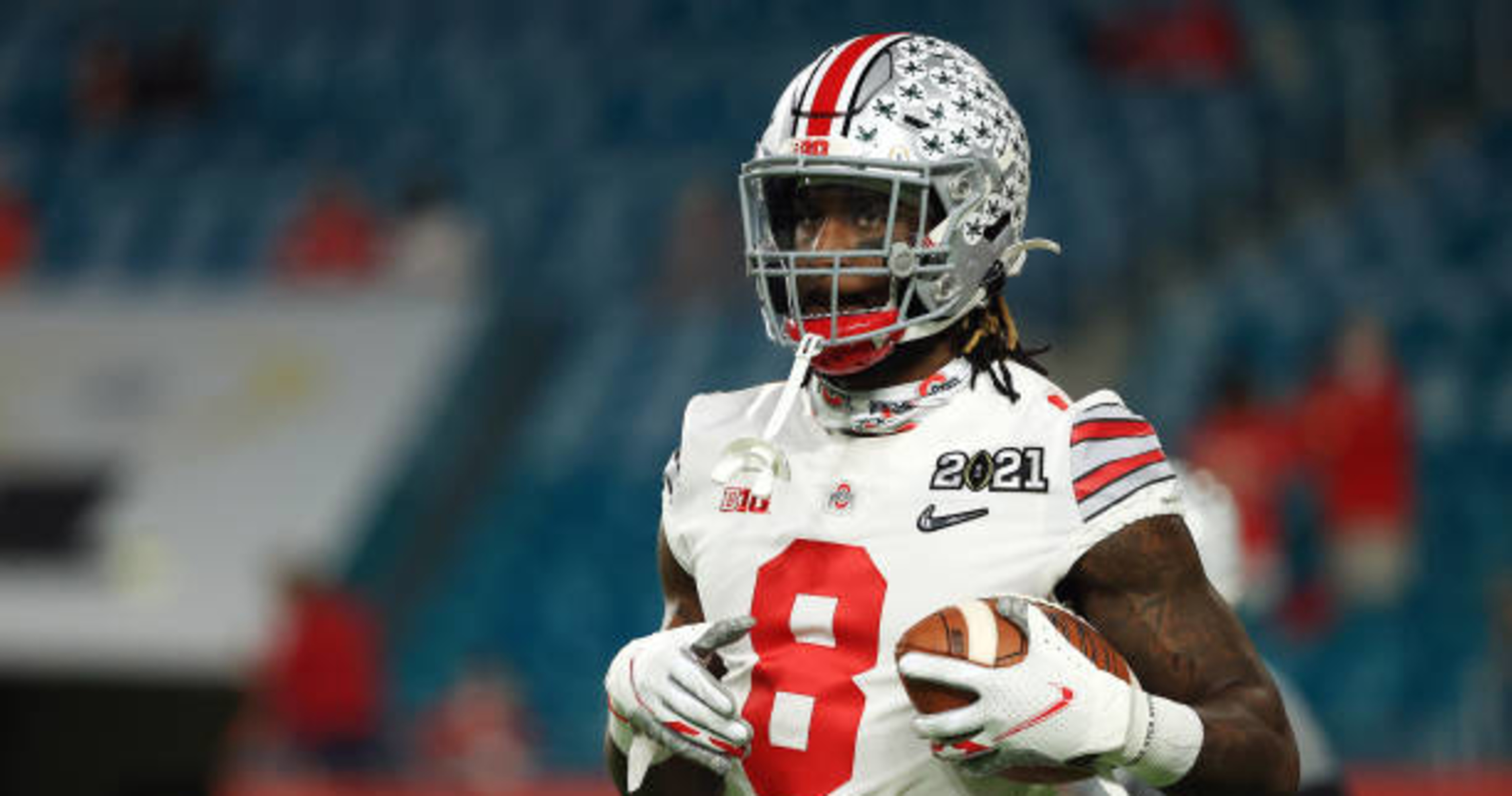 National championship 2021: Ohio State star RB Trey Sermon out for game  with injury after one series 