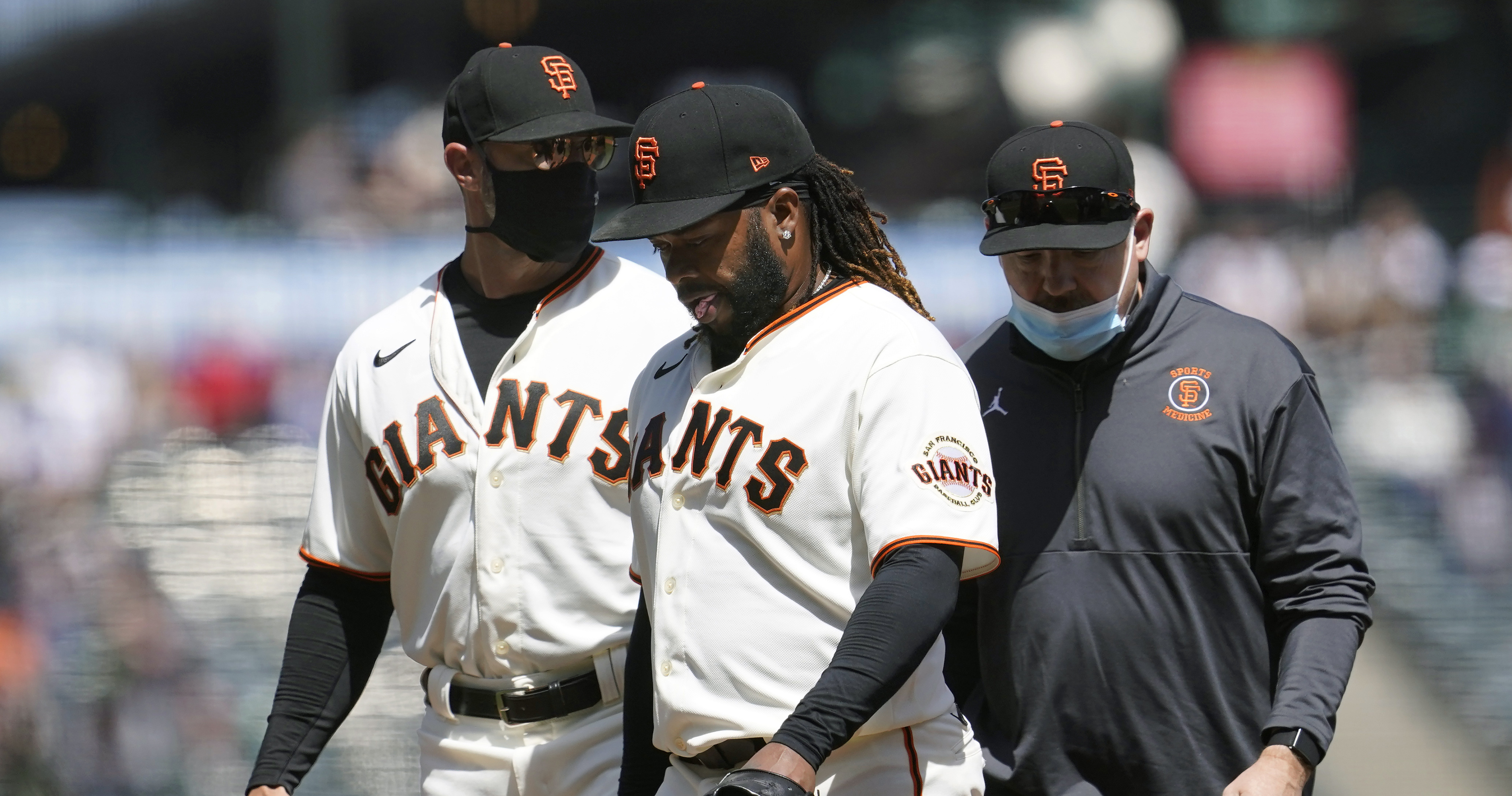 Johnny Cueto exits with injury, 05/06/2023