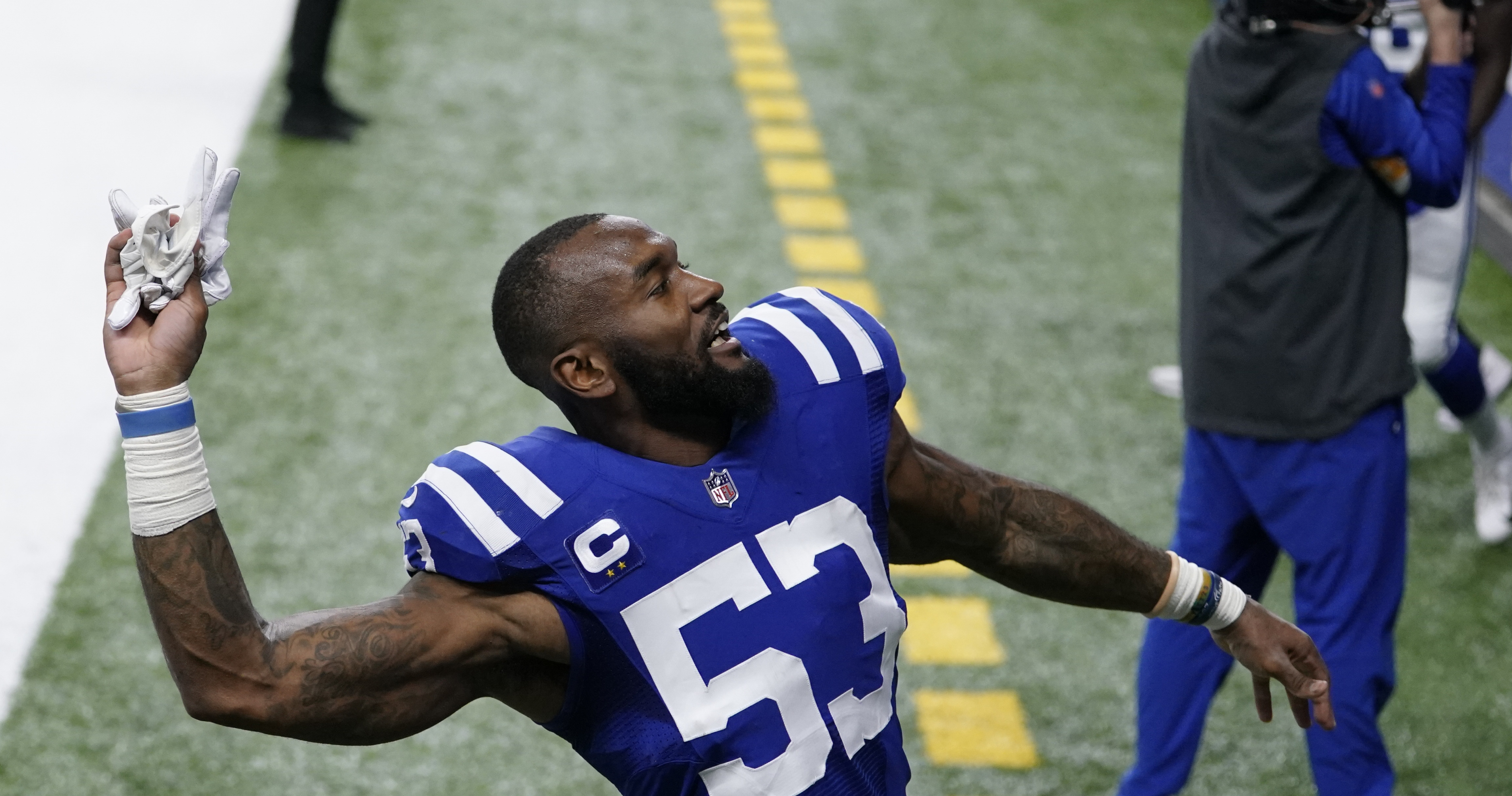 Darius Leonard on Possible Colts Contract Extension Hopefully They See