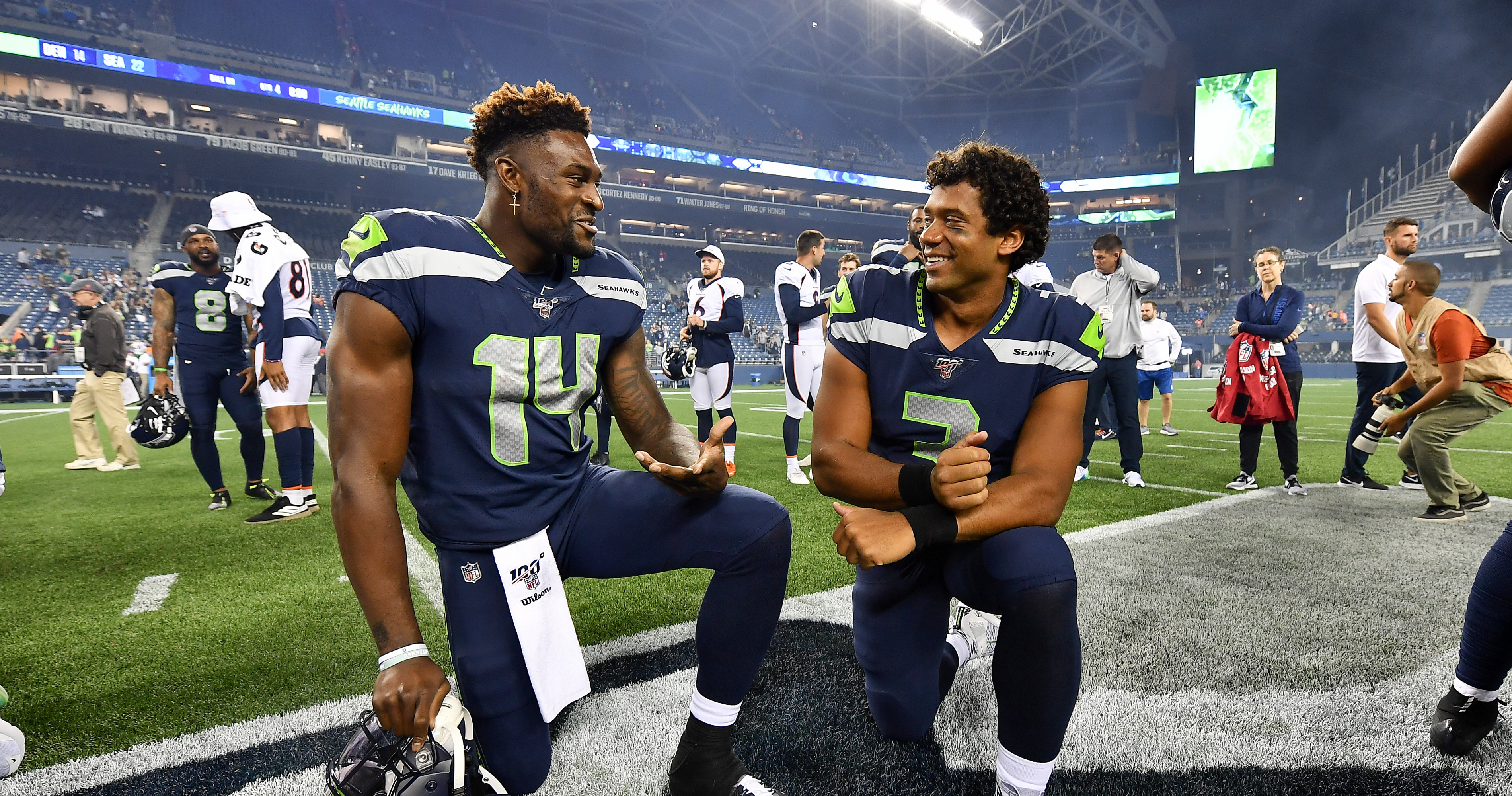 Seahawks normal on DK Metcalf deal telling on Russell Wilson