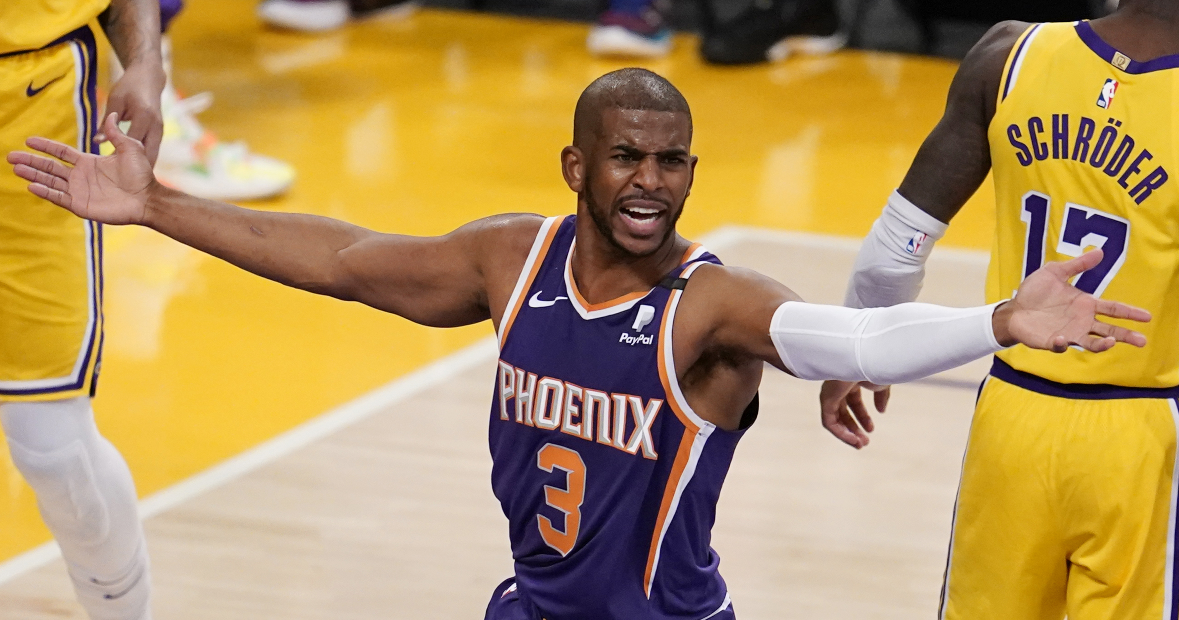 Chris Paul, referee Scott Foster reunite for Game 6 with Suns on brink of  elimination